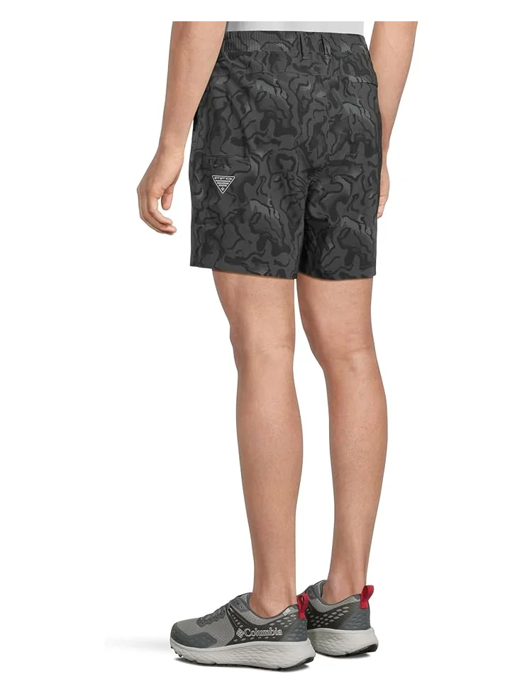 Шорты Columbia PFG Uncharted Shorts, цвет Shark Swamplands — изображение 3 из 5