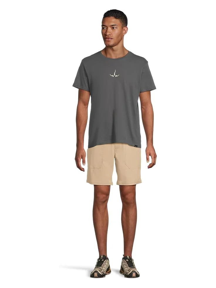 Шорты Prana Stretch Zion Field Shorts — изображение 5 из 5, бежевый