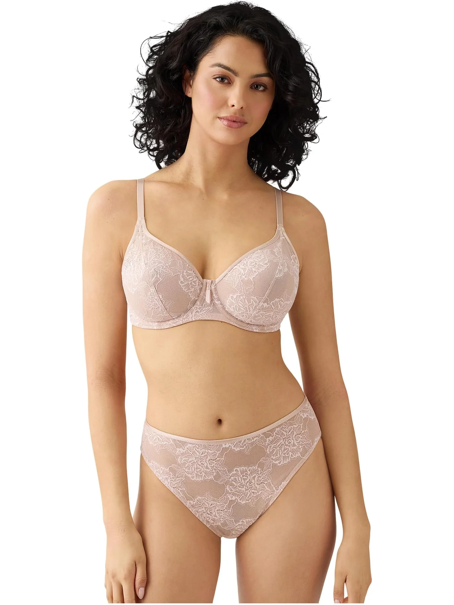Бюстгальтер Wacoal Full Bloom Full Coverage Underwire Bra 855409 — изображение 3 из 3, розовый