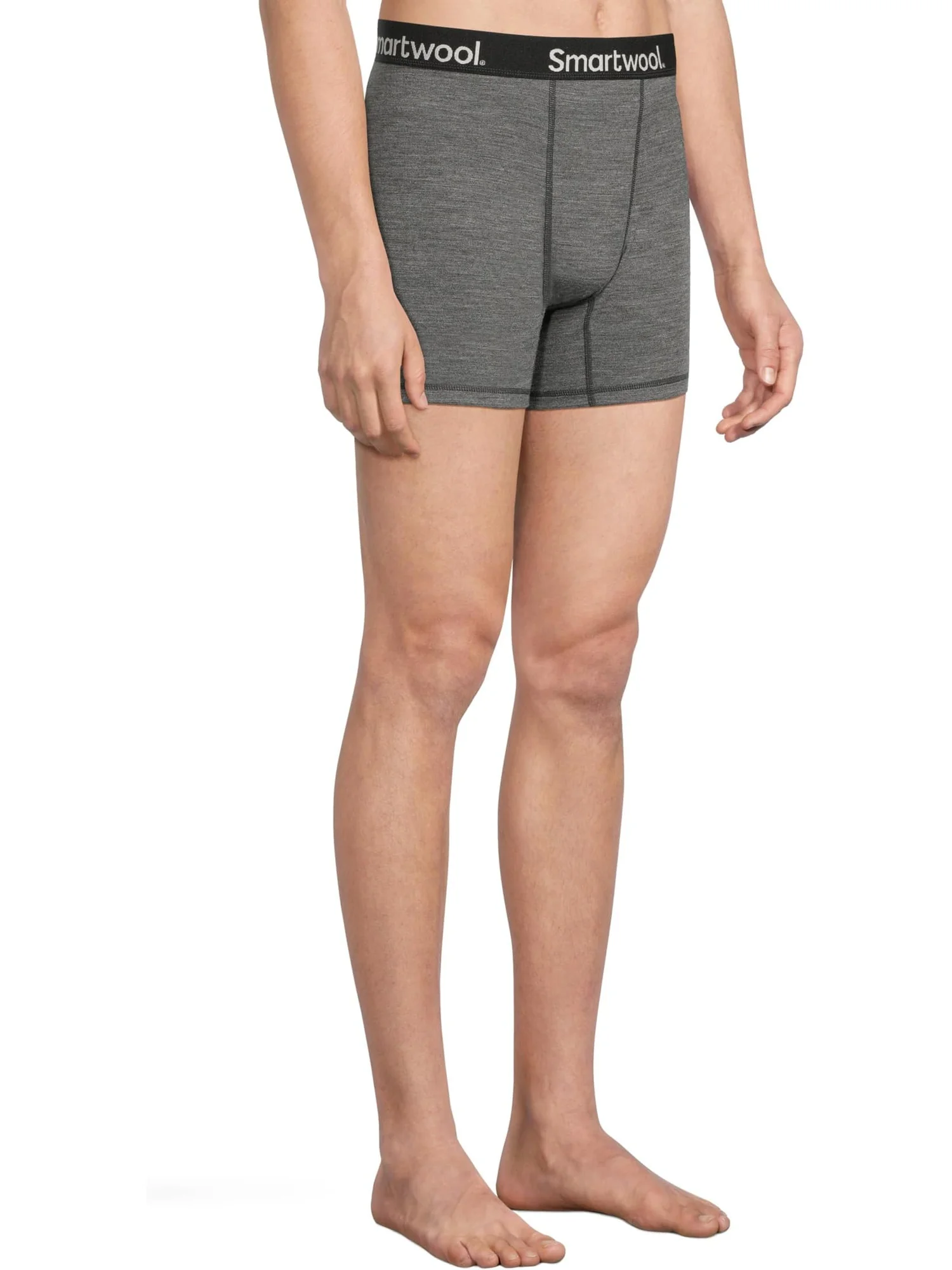Боксеры Smartwool Boxer Brief — изображение 2 из 4, серый