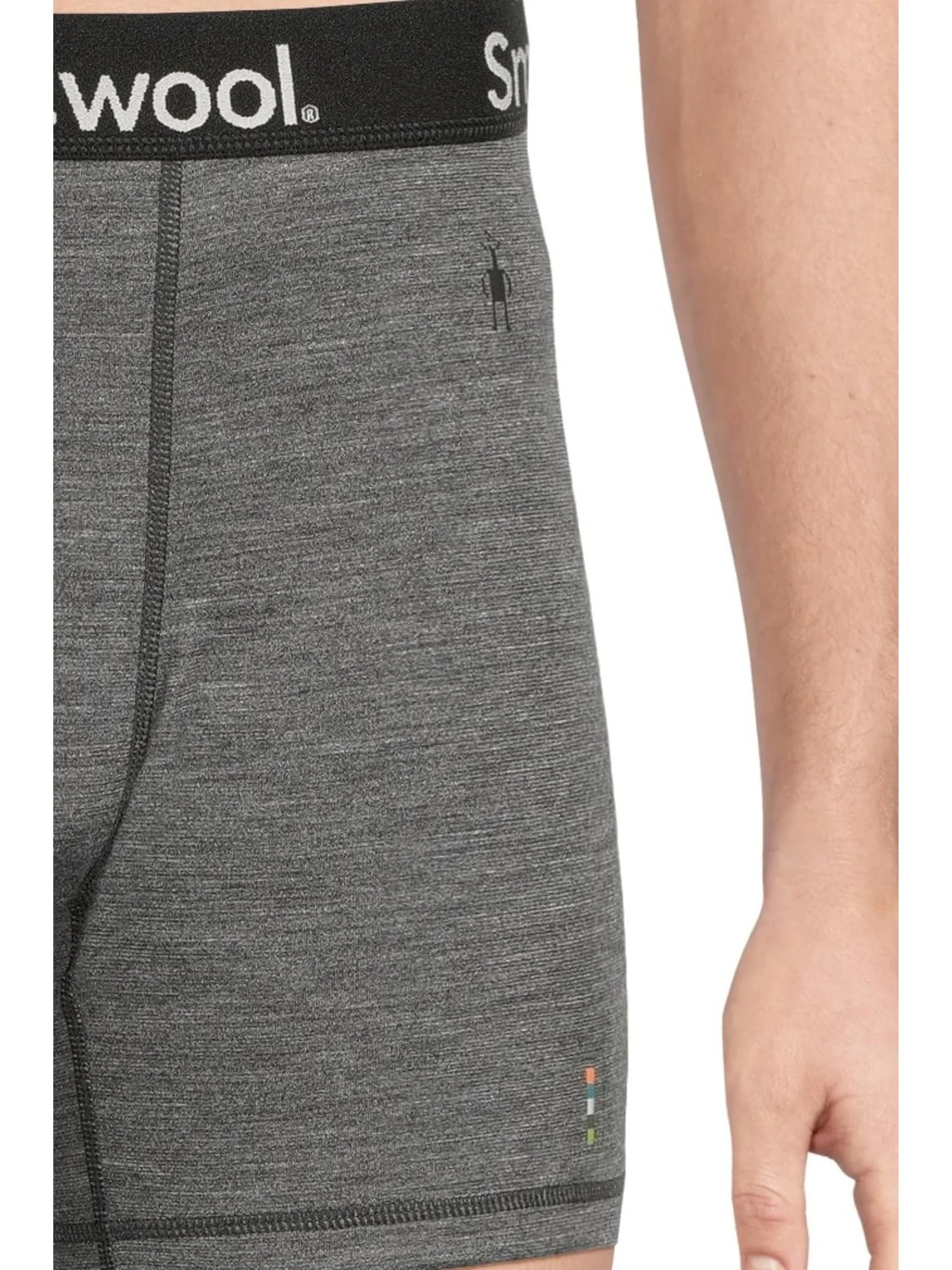 Боксеры Smartwool Boxer Brief — изображение 4 из 4, серый