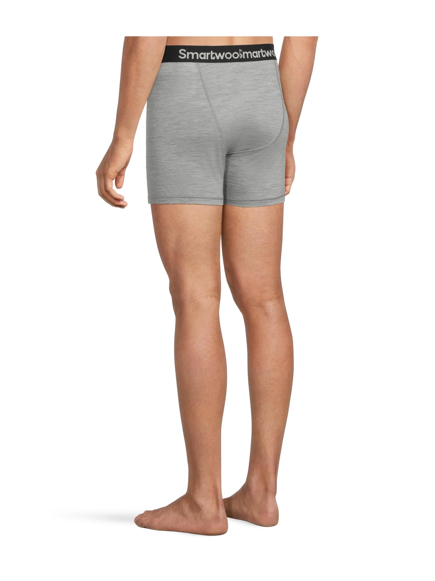 Трусы-боксеры Smartwool Merino Boxer Brief — изображение 3 из 4, светлый серый