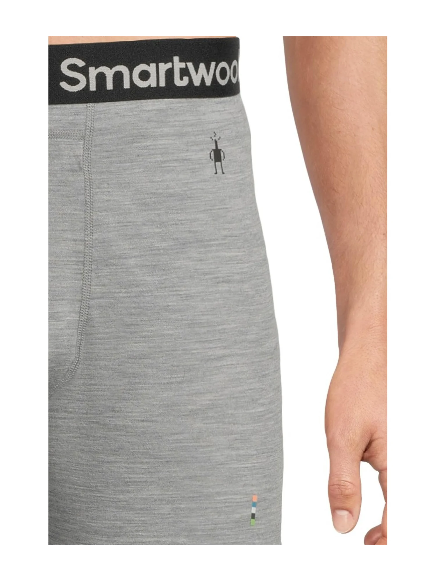 Трусы-боксеры Smartwool Merino Boxer Brief — изображение 4 из 4, светлый серый