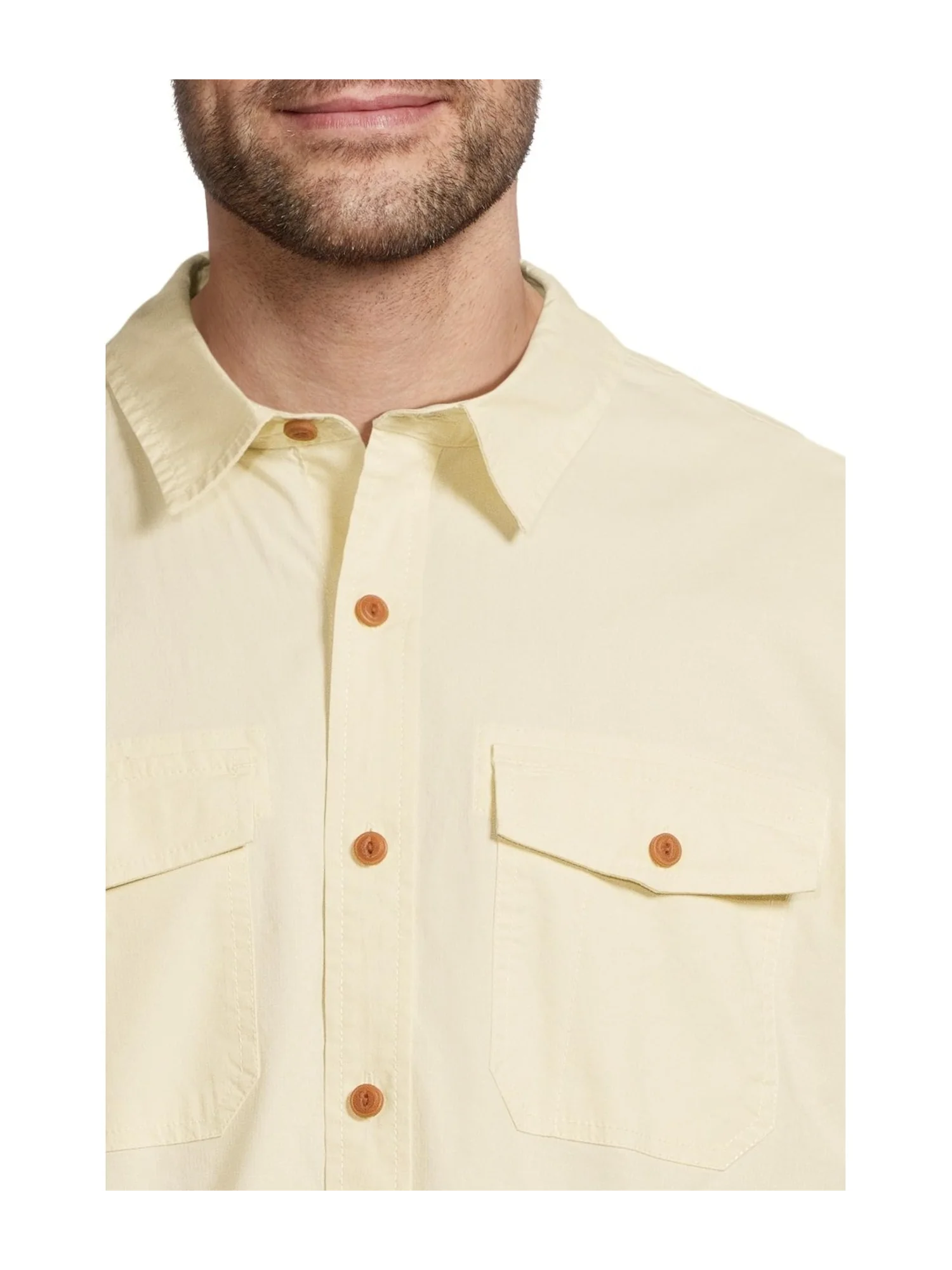 Рубашка L.L.Bean Riverton Ripstop Shirt Long Sleeve Traditional Fit — изображение 4 из 5, прозрачный