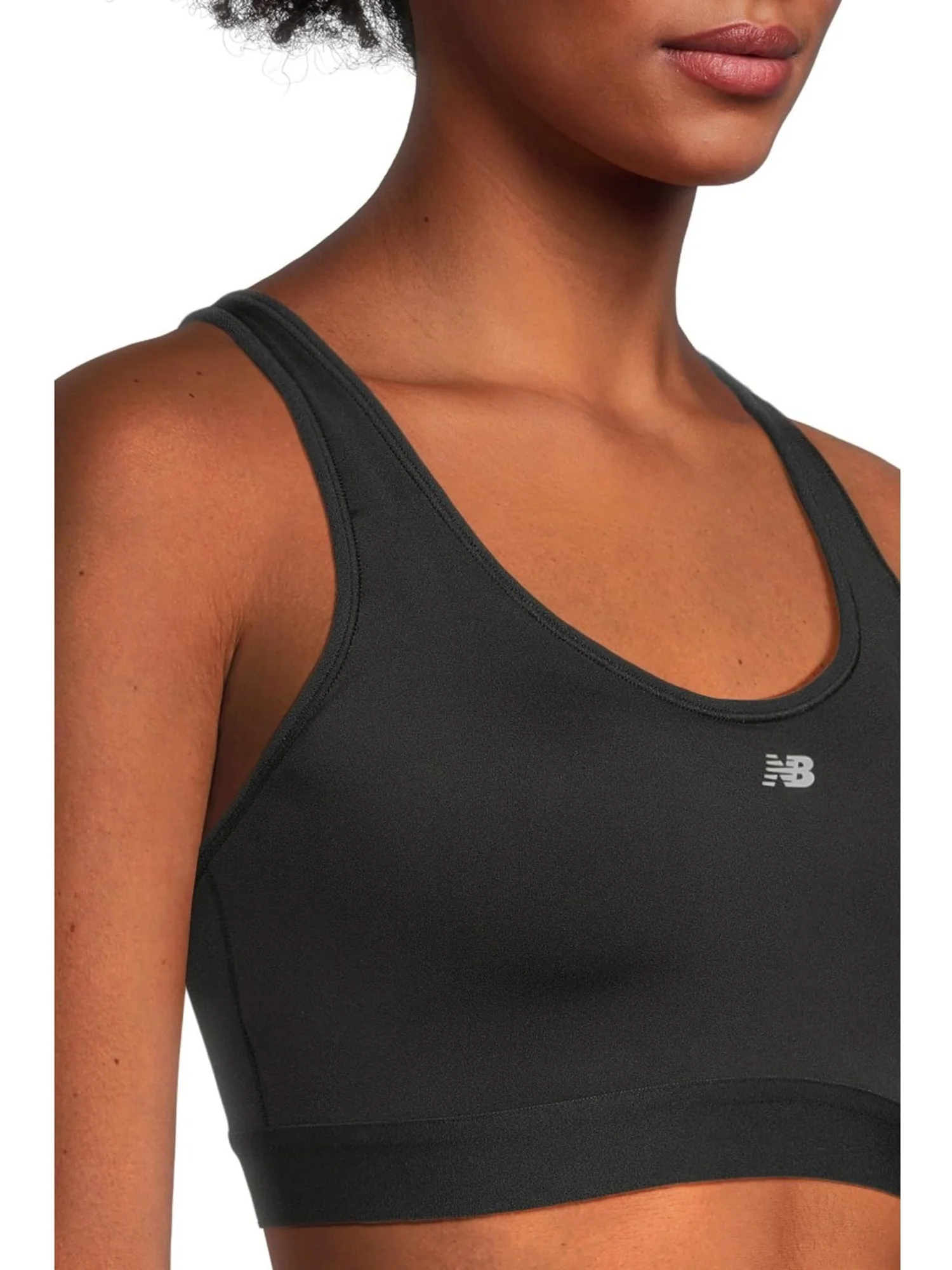 Бюстгальтер New Balance Essential Run Bra — изображение 4 из 5, черный