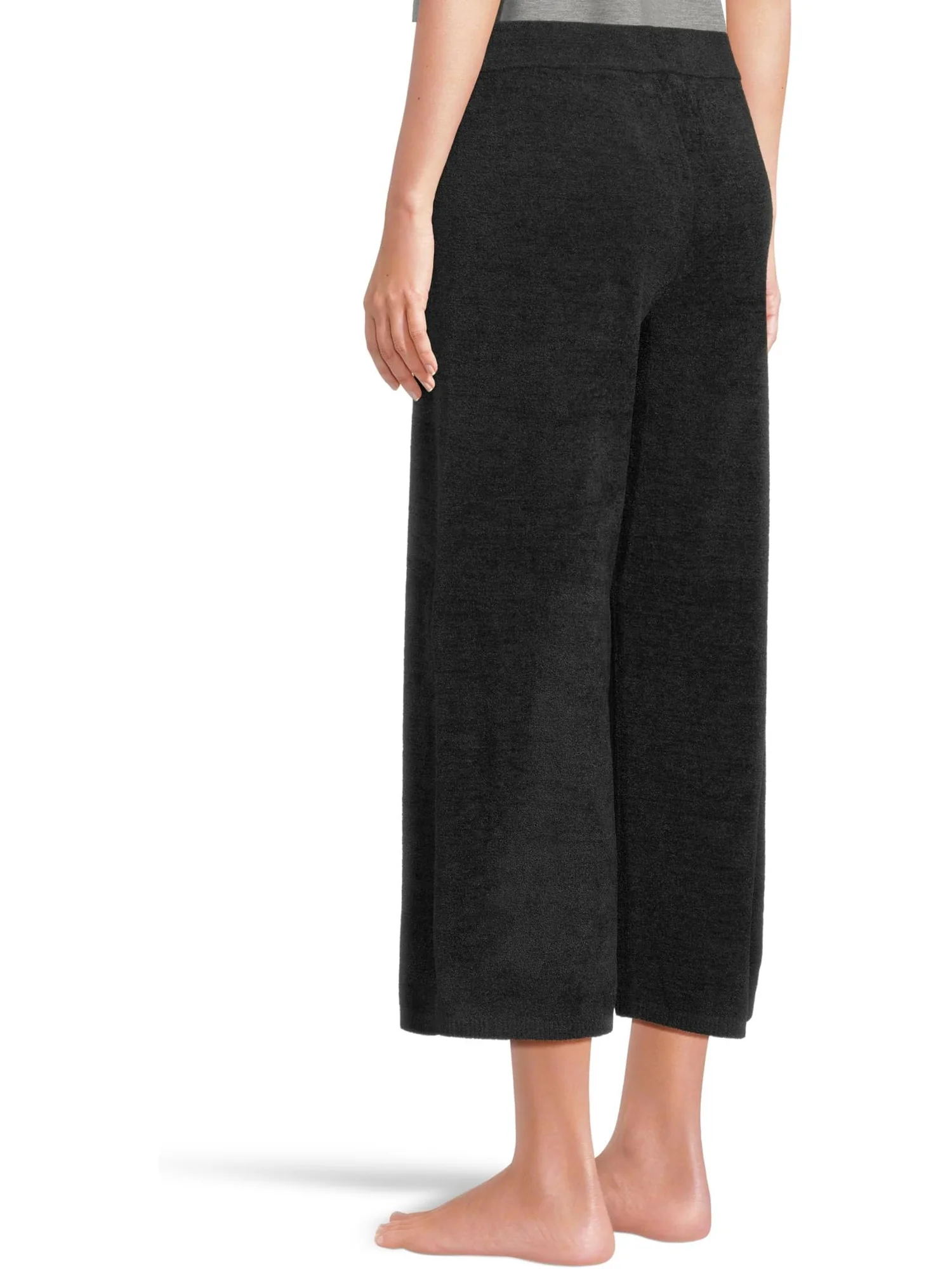 Женские укороченные брюки Cozychic Ultra Lite Barefoot Dreams — изображение 3 из 5, черный