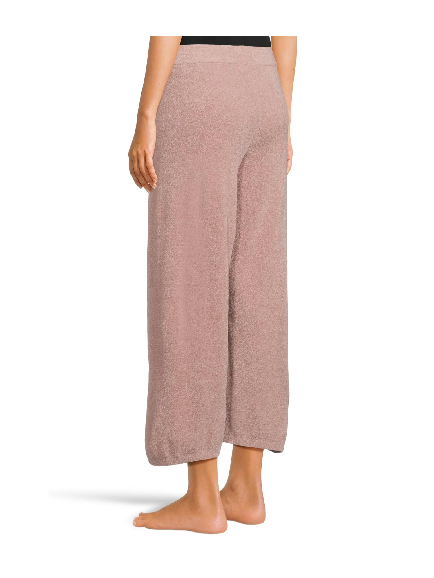 Брюки Barefoot Dreams Cozychic Ultra Lite Crop Pant — изображение 3 из 5, ягодный