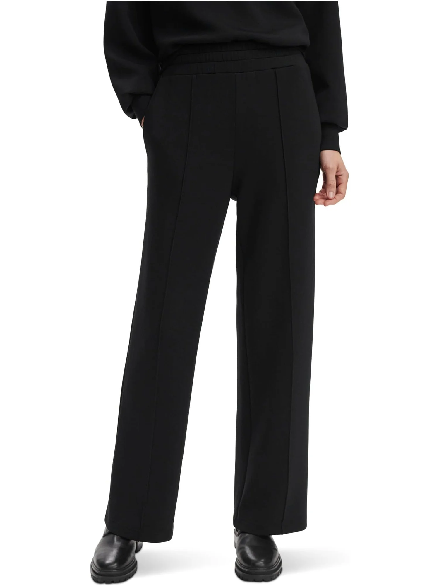 Брюки Varley The Wide Leg Pant 30 — черный
