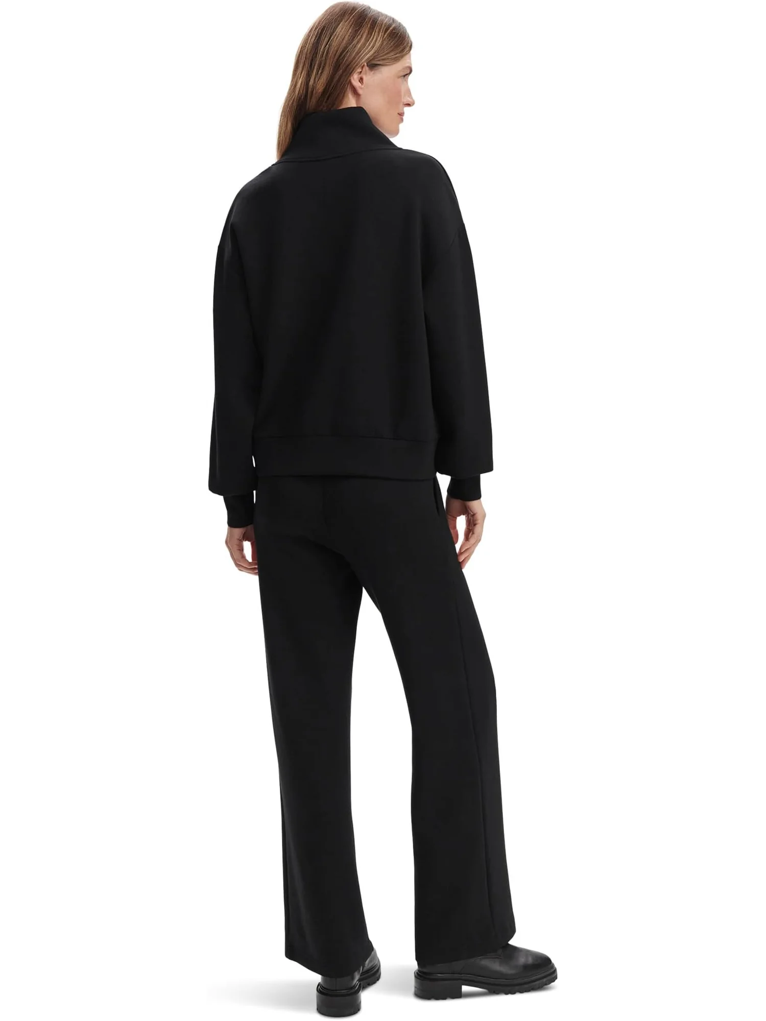 Брюки Varley The Wide Leg Pant 30 — изображение 2 из 4, черный