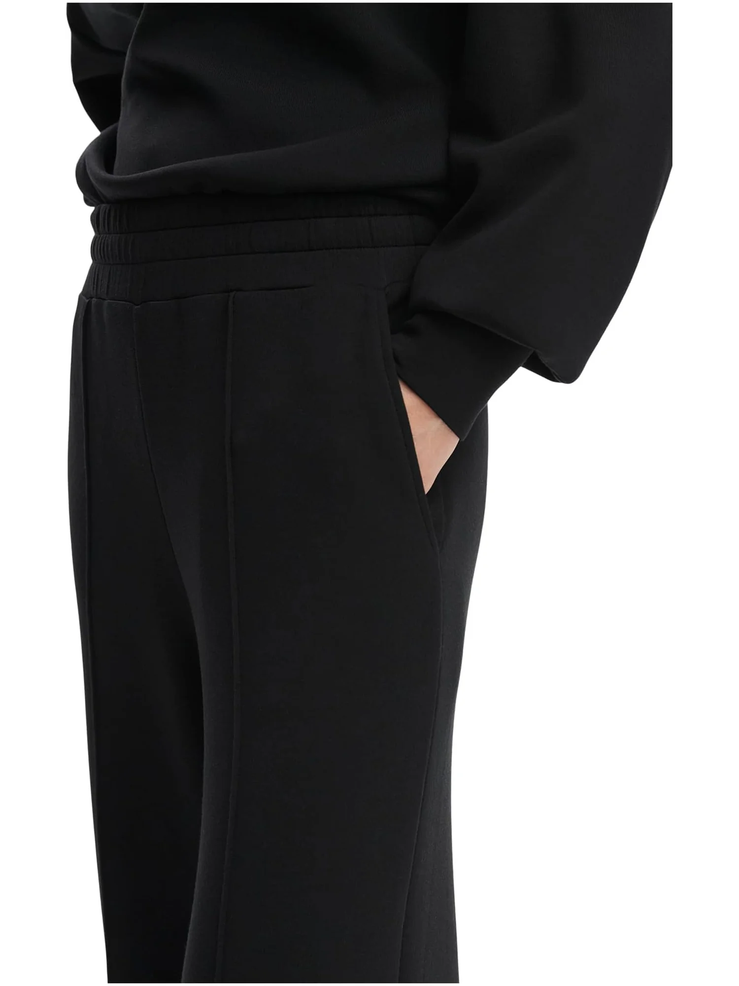 Брюки Varley The Wide Leg Pant 30 — изображение 3 из 4, черный