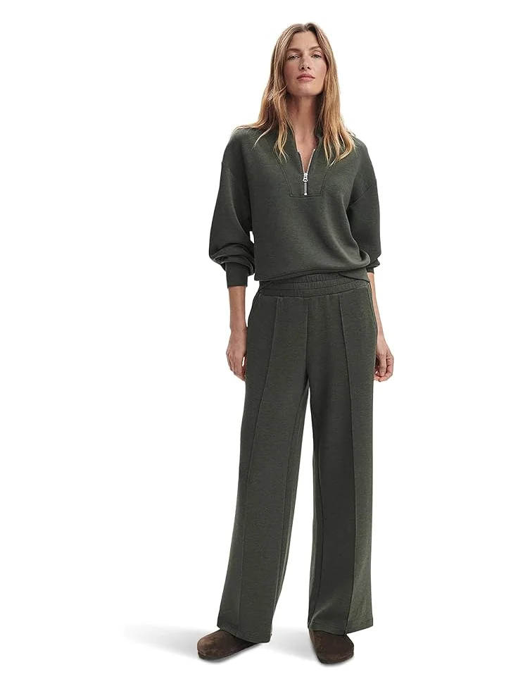 Женские брюки Varley The Wide Leg Pant 30 — изображение 5 из 5, оливковый