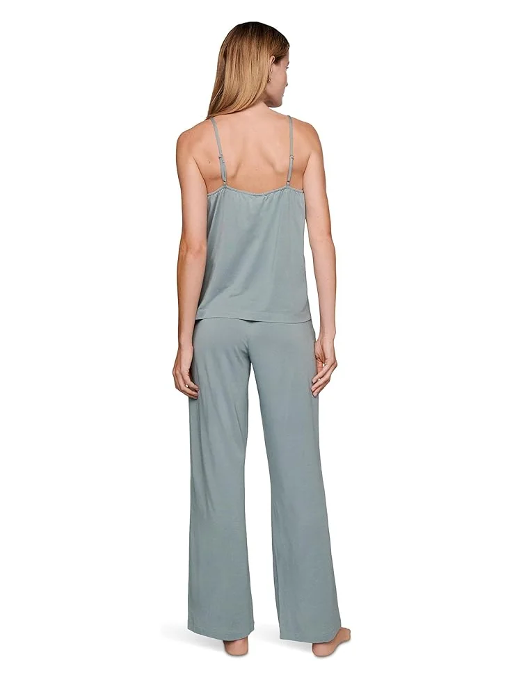 Женский комплект пижамы Eberjey Gisele - The Tencel Modal Cami & Pants — изображение 2 из 2, серый