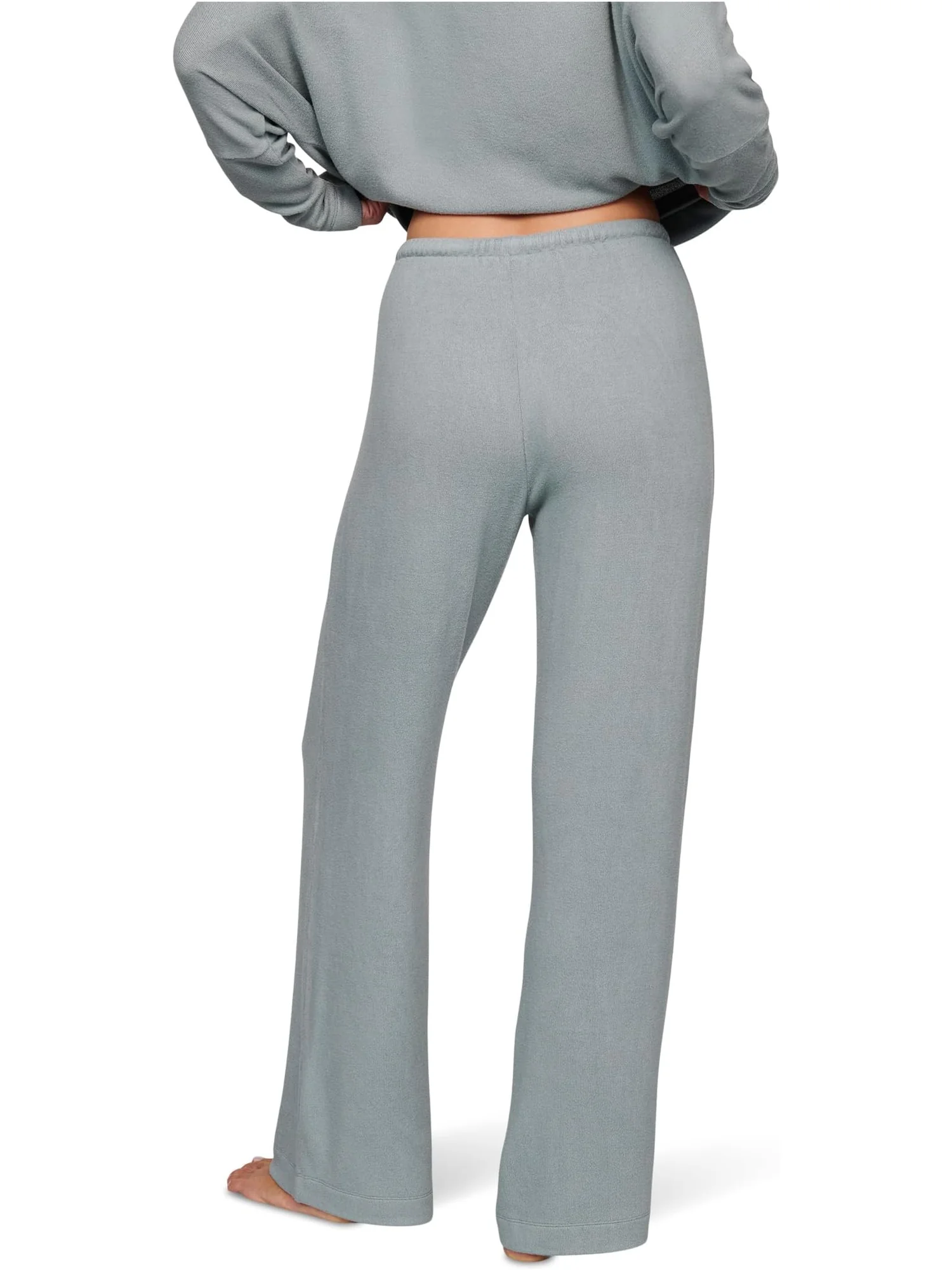 Женские брюки Cozy Time Wide Leg Eberjey — изображение 2 из 3, серый