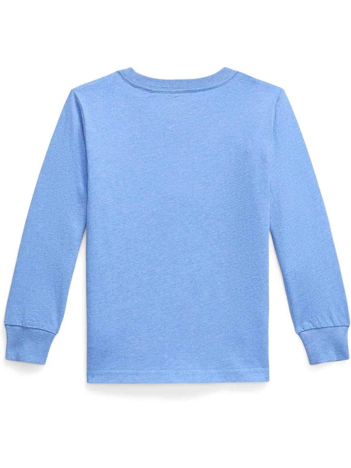 Футболка Polo Ralph Lauren Kids Cotton Jersey Long Sleeve Tee — изображение 2 из 2, сиреневый