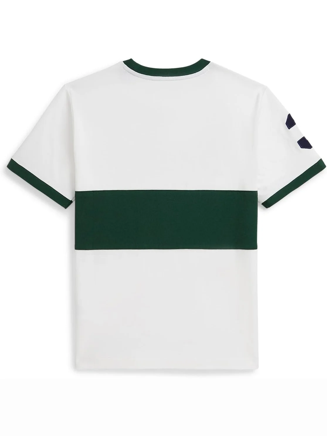 Футболка с гербом Big Pony 20th Anniversary Polo Ralph Lauren Kids — изображение 2 из 2, белый/винтажный