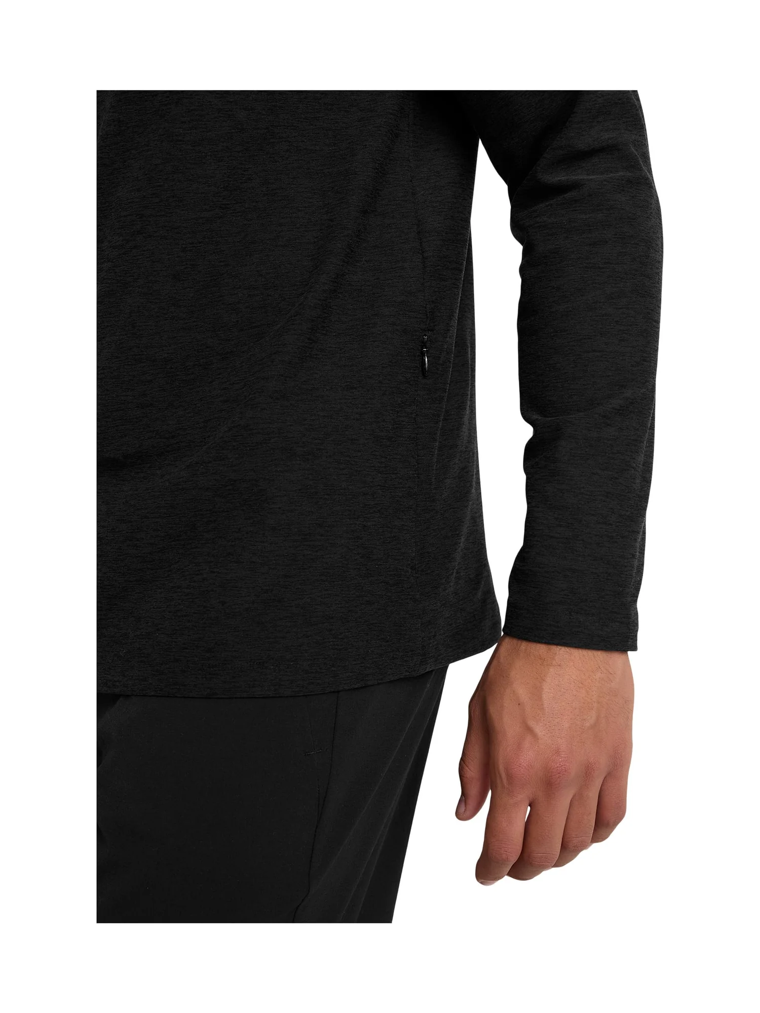 Пуловер Beyond Yoga Spacedye Terrain Quarter Zip Pullover — изображение 4 из 5, самая темная ночь