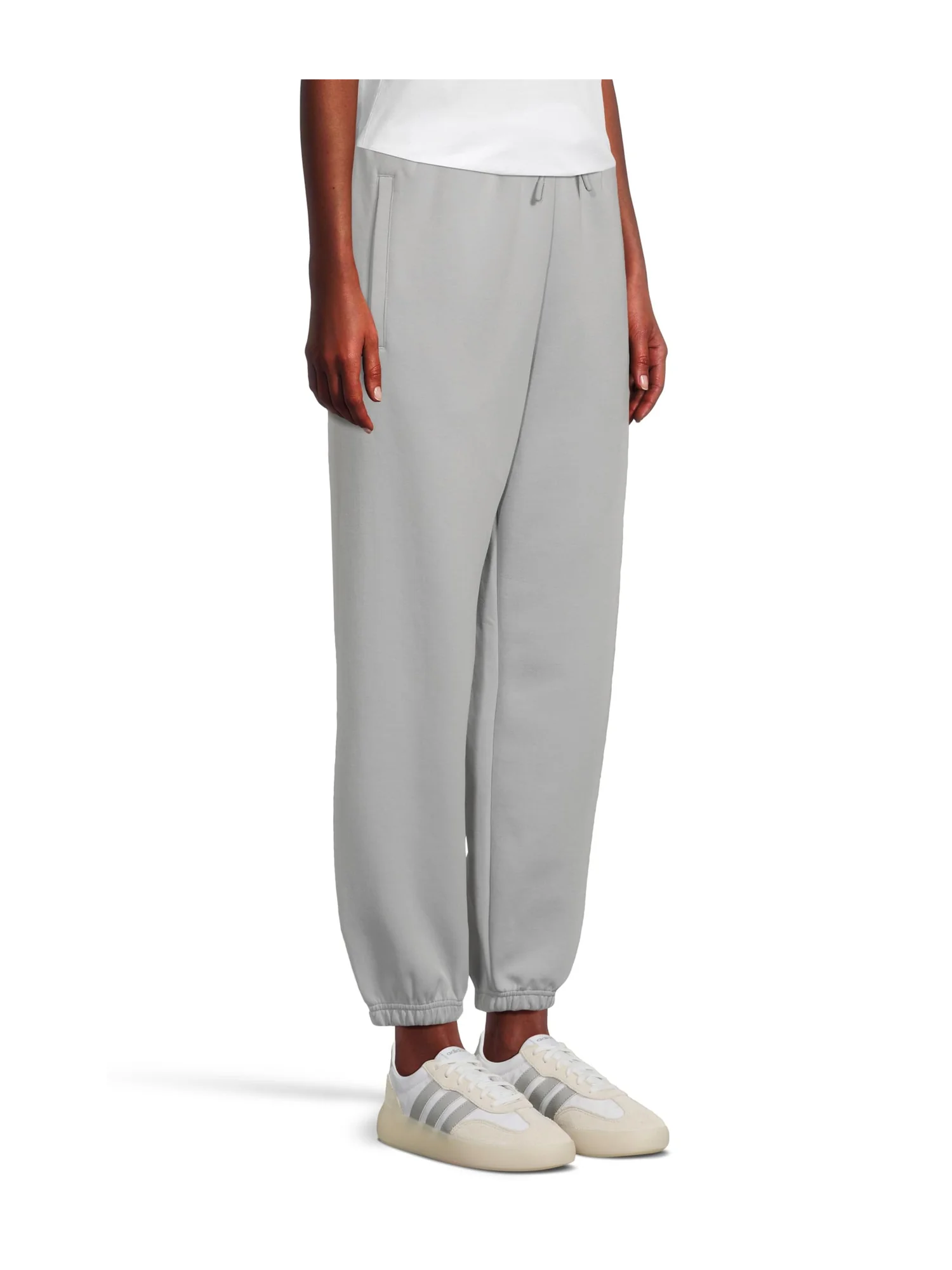 Брюки adidas by Stella McCartney Loose Sweatpants JX6777 — изображение 2 из 5, прозрачный