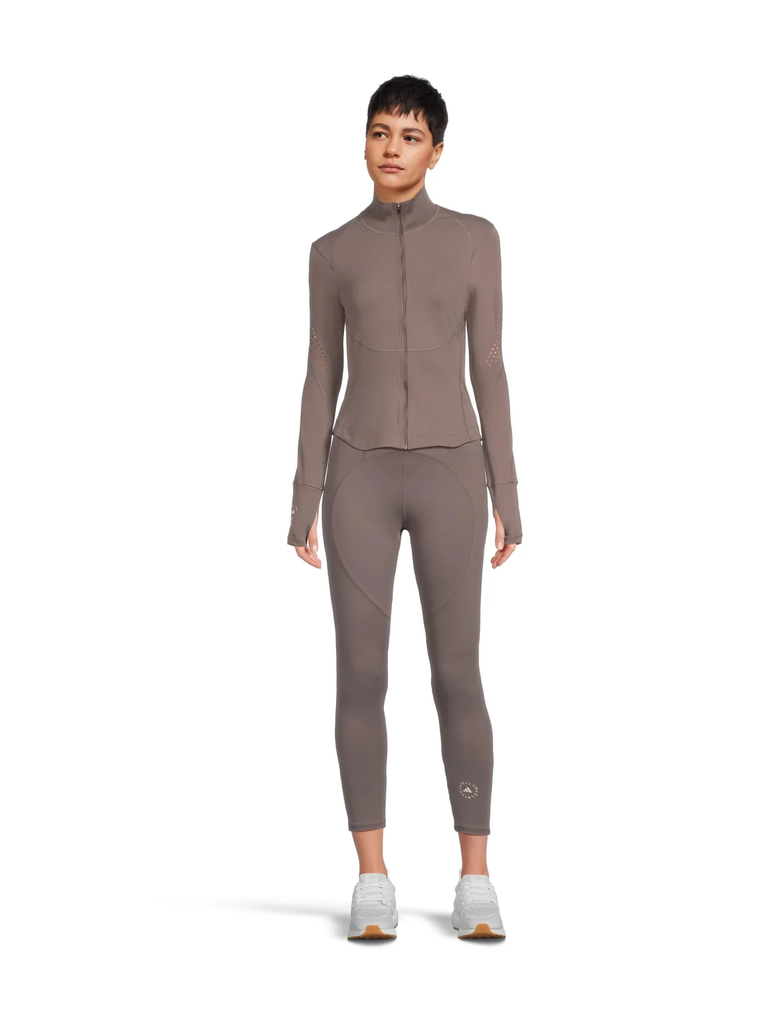 Брюки adidas by Stella McCartney Training 7/8 Leggings JM1400 — изображение 5 из 5, темно-серый