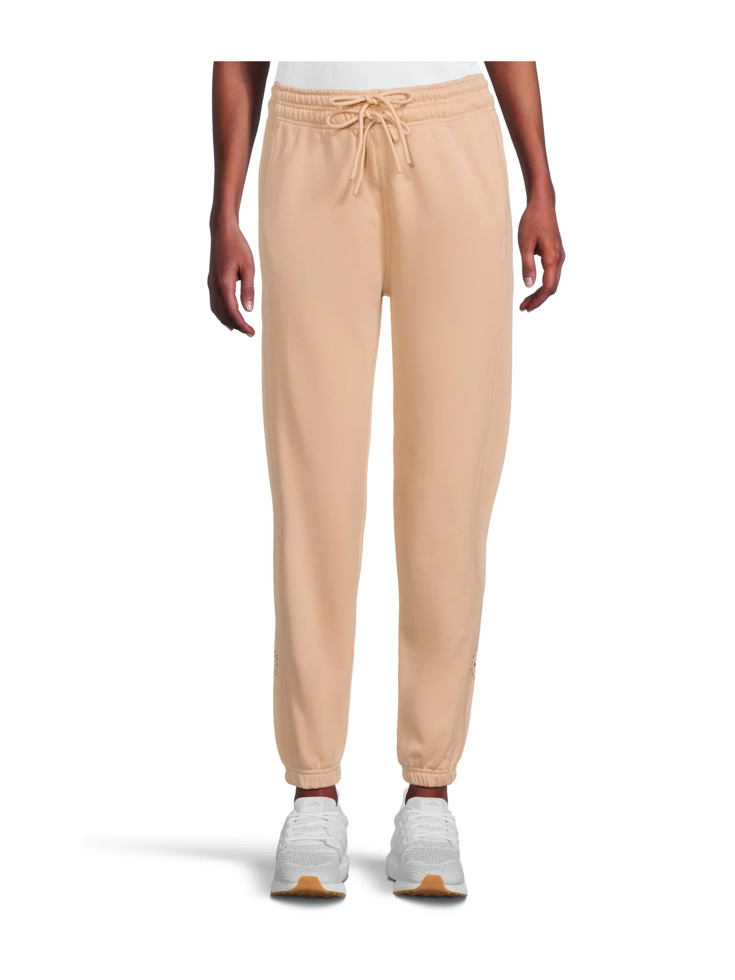 Брюки adidas by Stella McCartney Regular Sweatpants JW1375 — изображение 1 из 5, пудровый