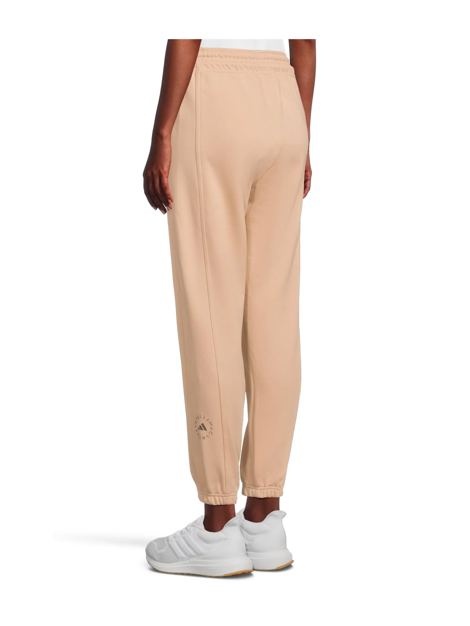Брюки adidas by Stella McCartney Regular Sweatpants JW1375 — изображение 3 из 5, пудровый