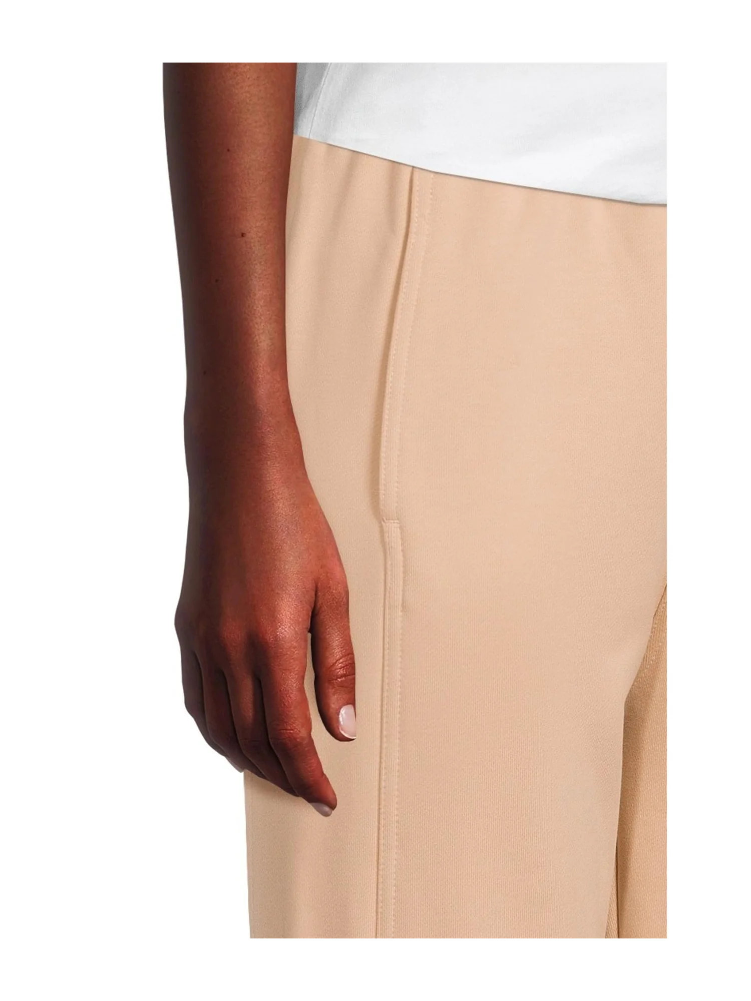 Брюки adidas by Stella McCartney Regular Sweatpants JW1375 — изображение 4 из 5, пудровый