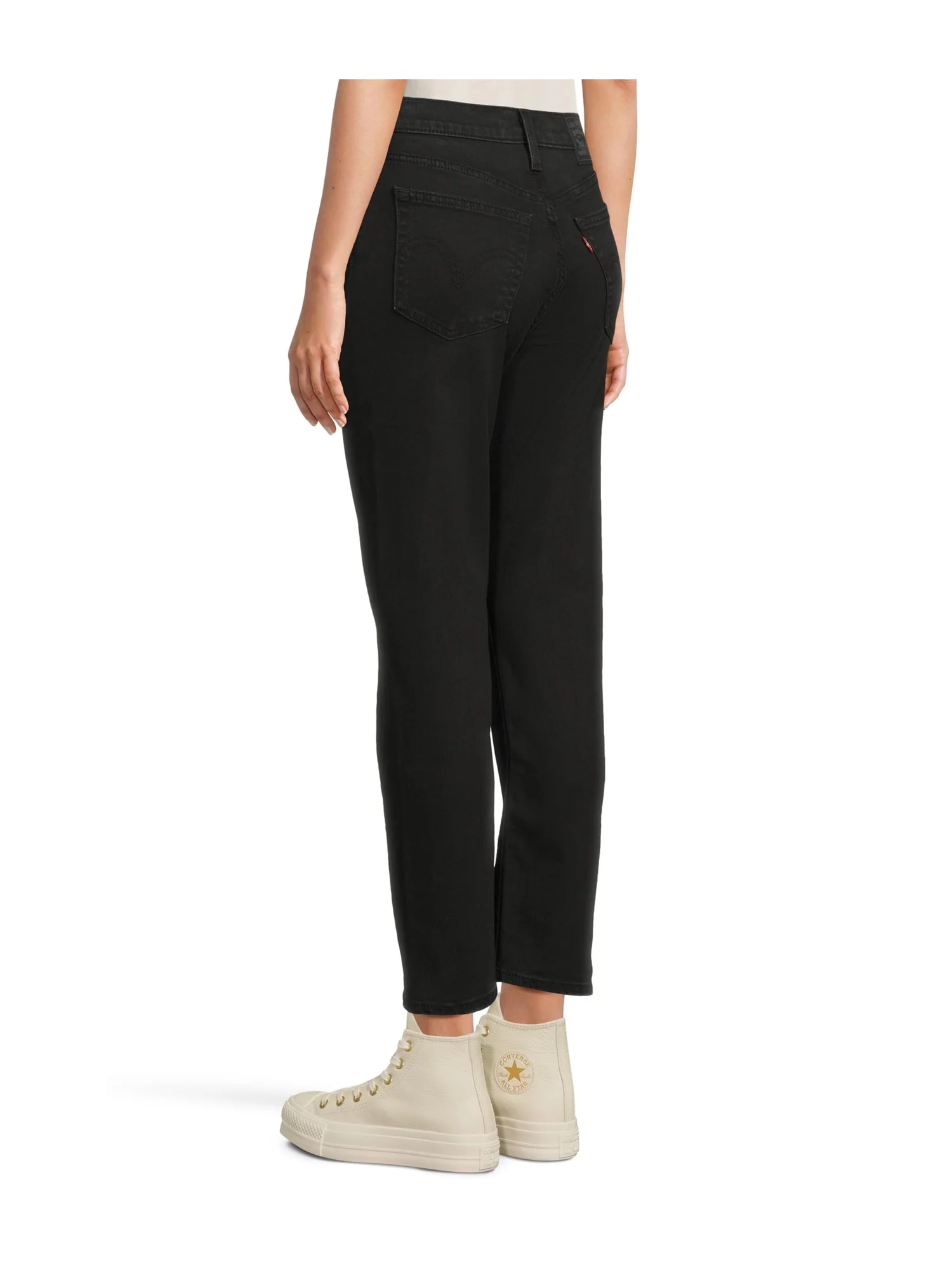 Джинсы Levi's Womens Wedgie Straight — изображение 3 из 5, черный