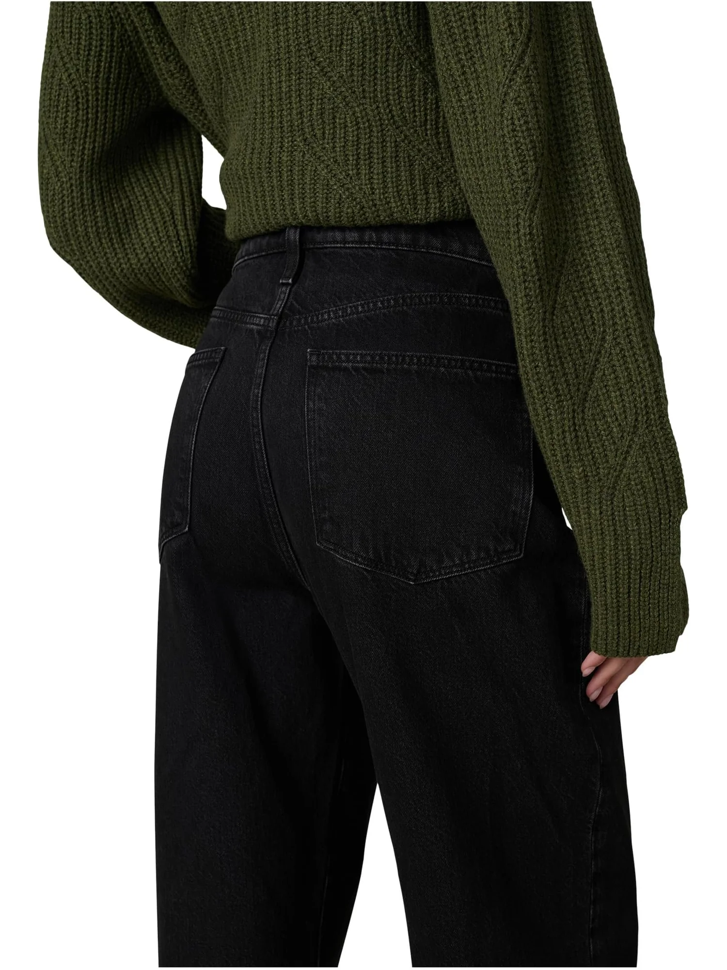 Джинсы Joe's Jeans Women's The Ryan Low Slung Baggy — изображение 4 из 5, бежевый