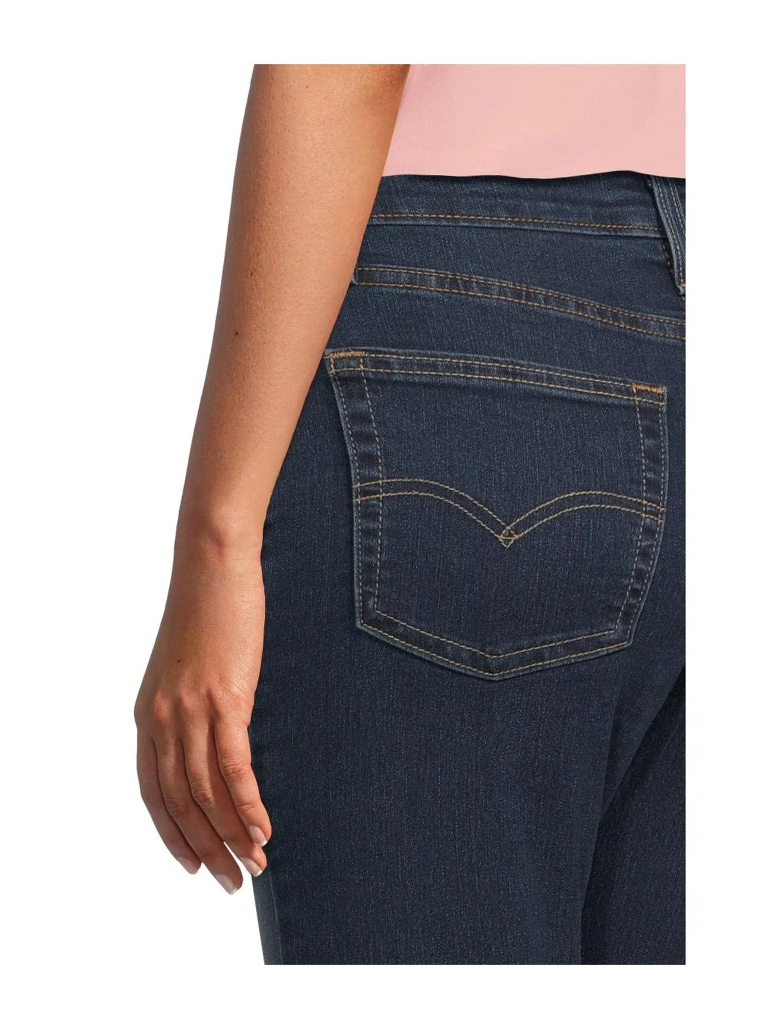 Женские джинсы Levi's 726 High Rise Flare — изображение 4 из 5, синий