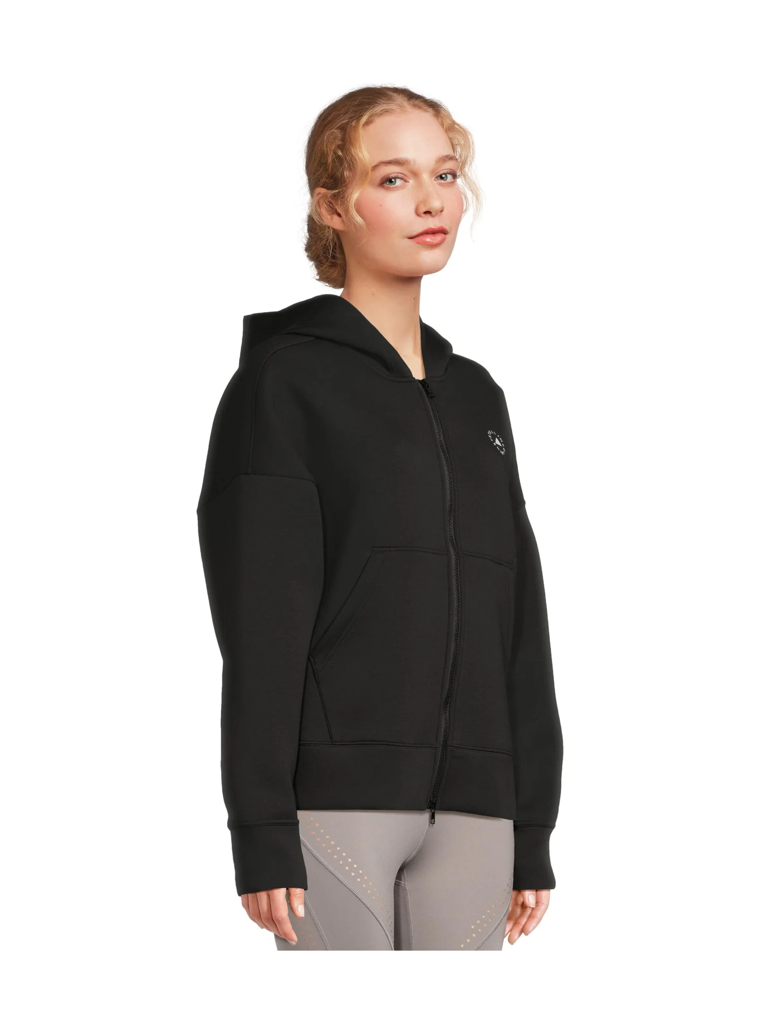 Худи adidas by Stella McCartney Scuba Hoodie JV7036 — изображение 2 из 5, черный