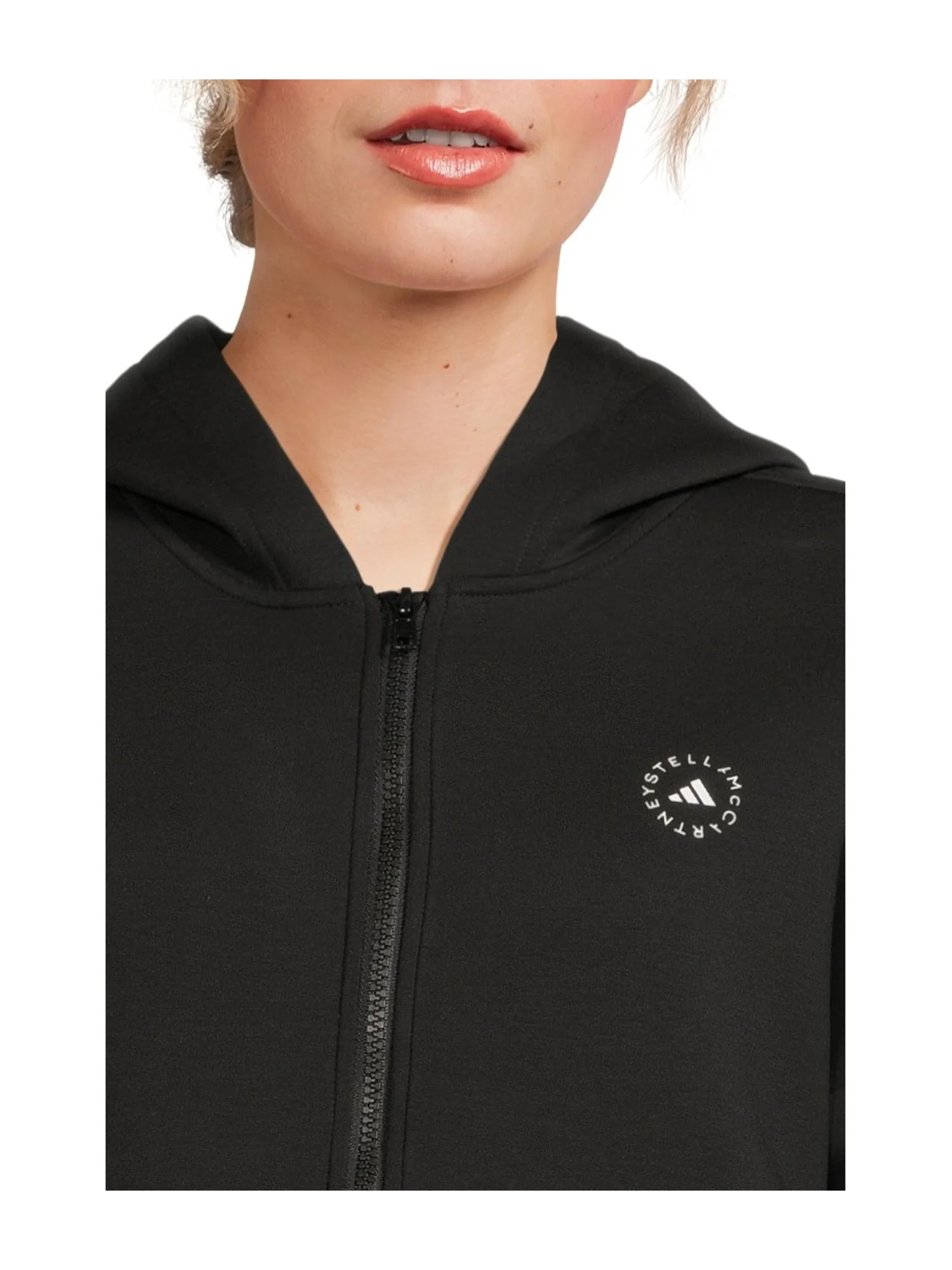 Худи adidas by Stella McCartney Scuba Hoodie JV7036 — изображение 4 из 5, черный
