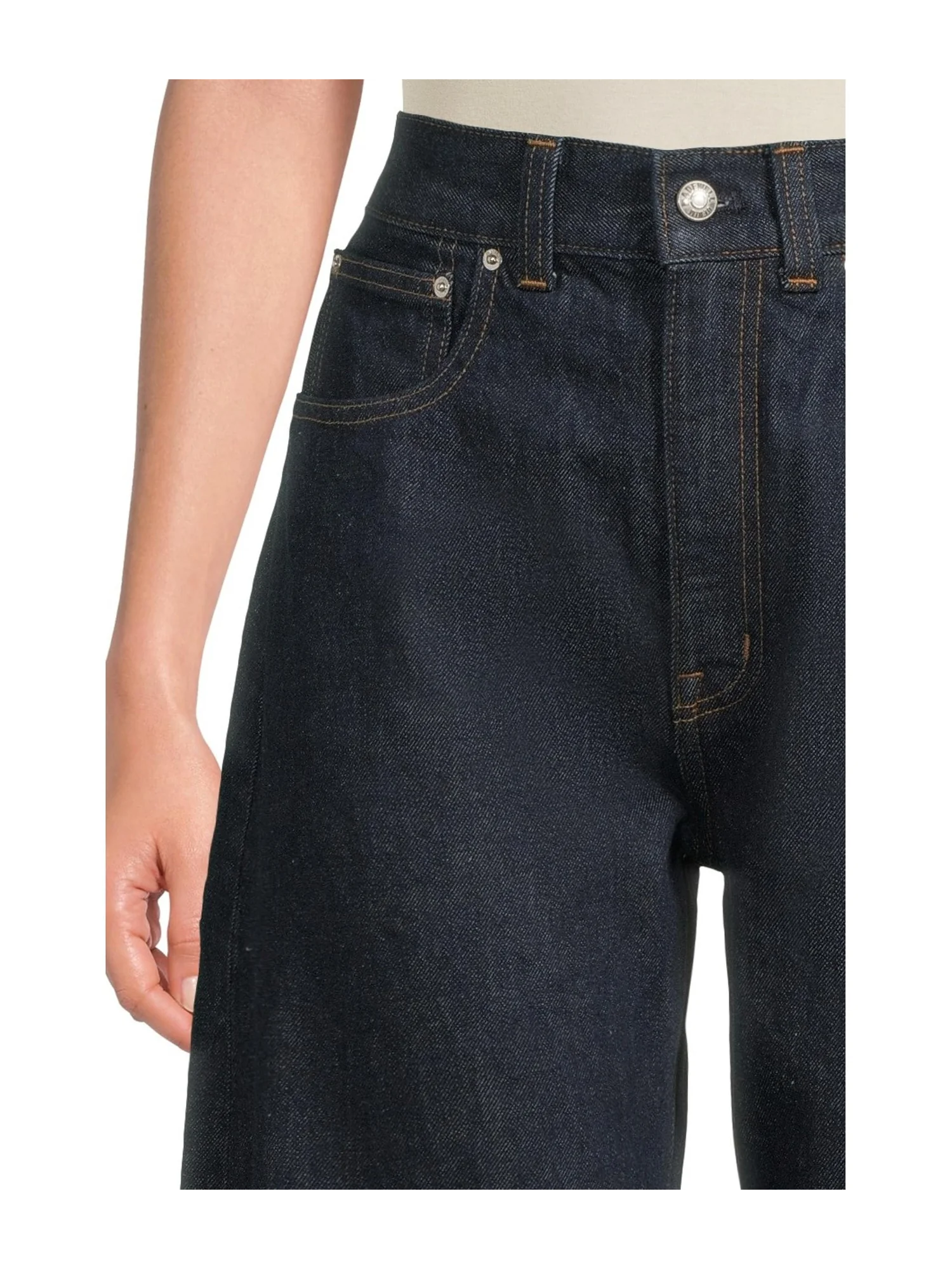 Джинсы Madewell The Balloon Jean In Rinse Wash — изображение 4 из 5, красный