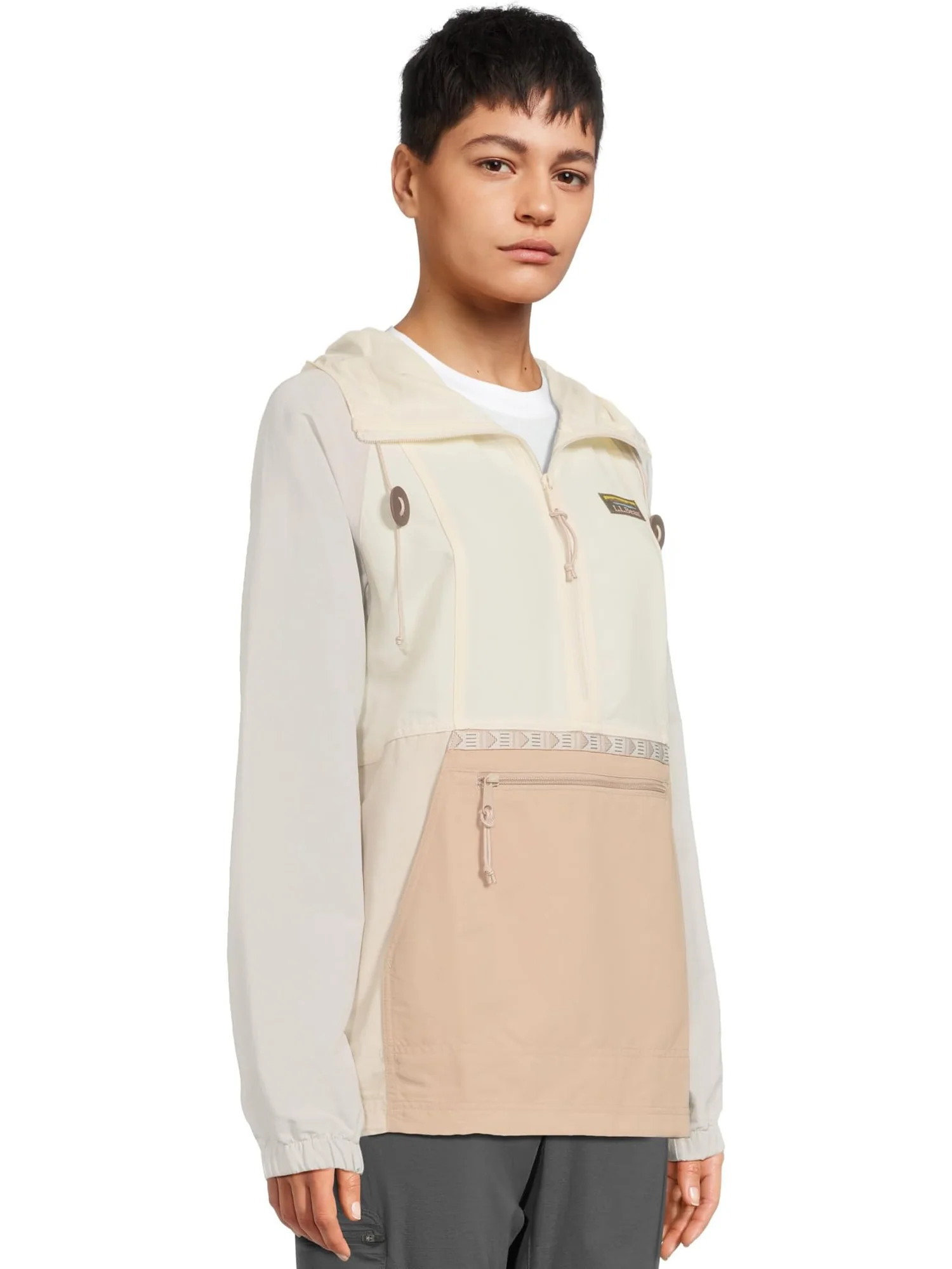 Анорак L.L.Bean Mountain Classic Anorak Multicolor — изображение 2 из 5, пыльно-серый