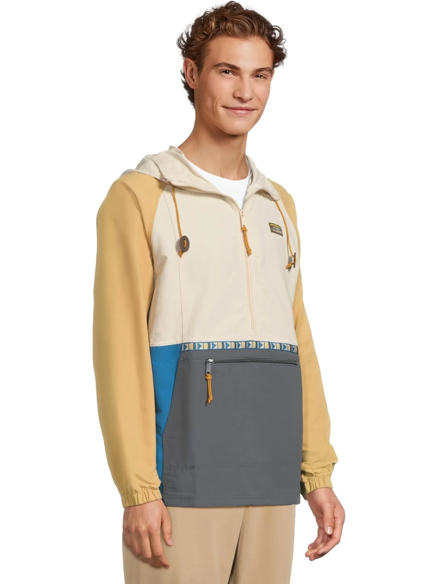 Анорак L.L.Bean Mountain Classic Anorak Multicolor — изображение 2 из 5, стальной серый
