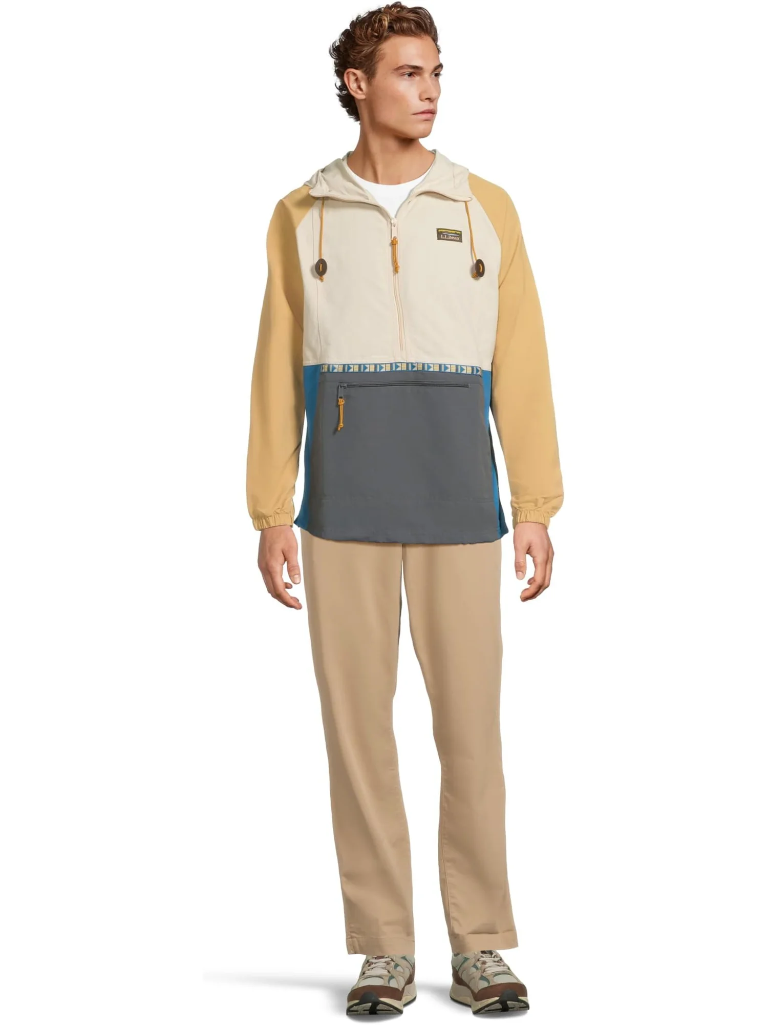 Анорак L.L.Bean Mountain Classic Anorak Multicolor — изображение 5 из 5, стальной серый