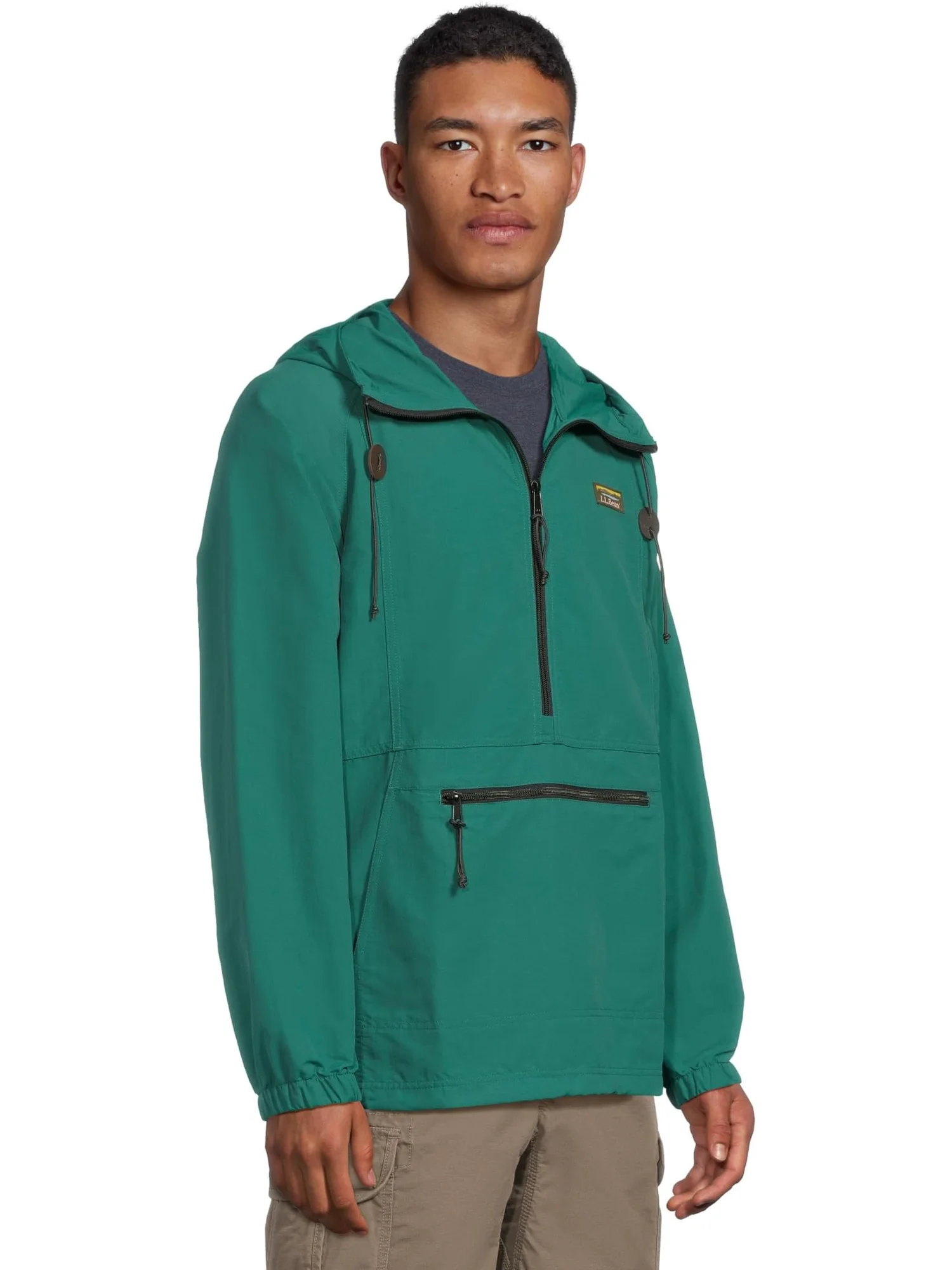 Анорак L.L.Bean Mountain Classic Anorak — изображение 2 из 5, зеленый