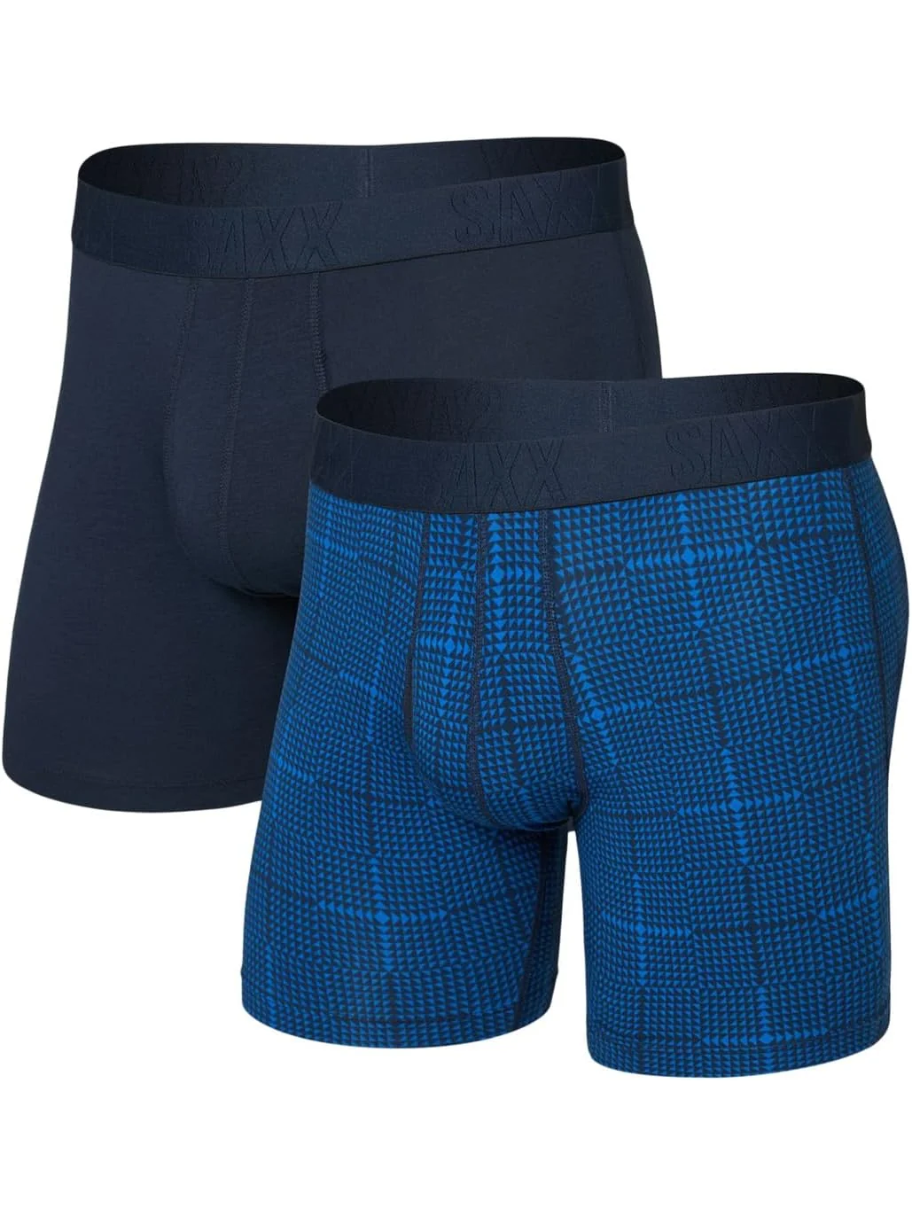 Боксеры SAXX UNDERWEAR Droptemp Cooling Cotton Boxer Brief Fly 2-Pack