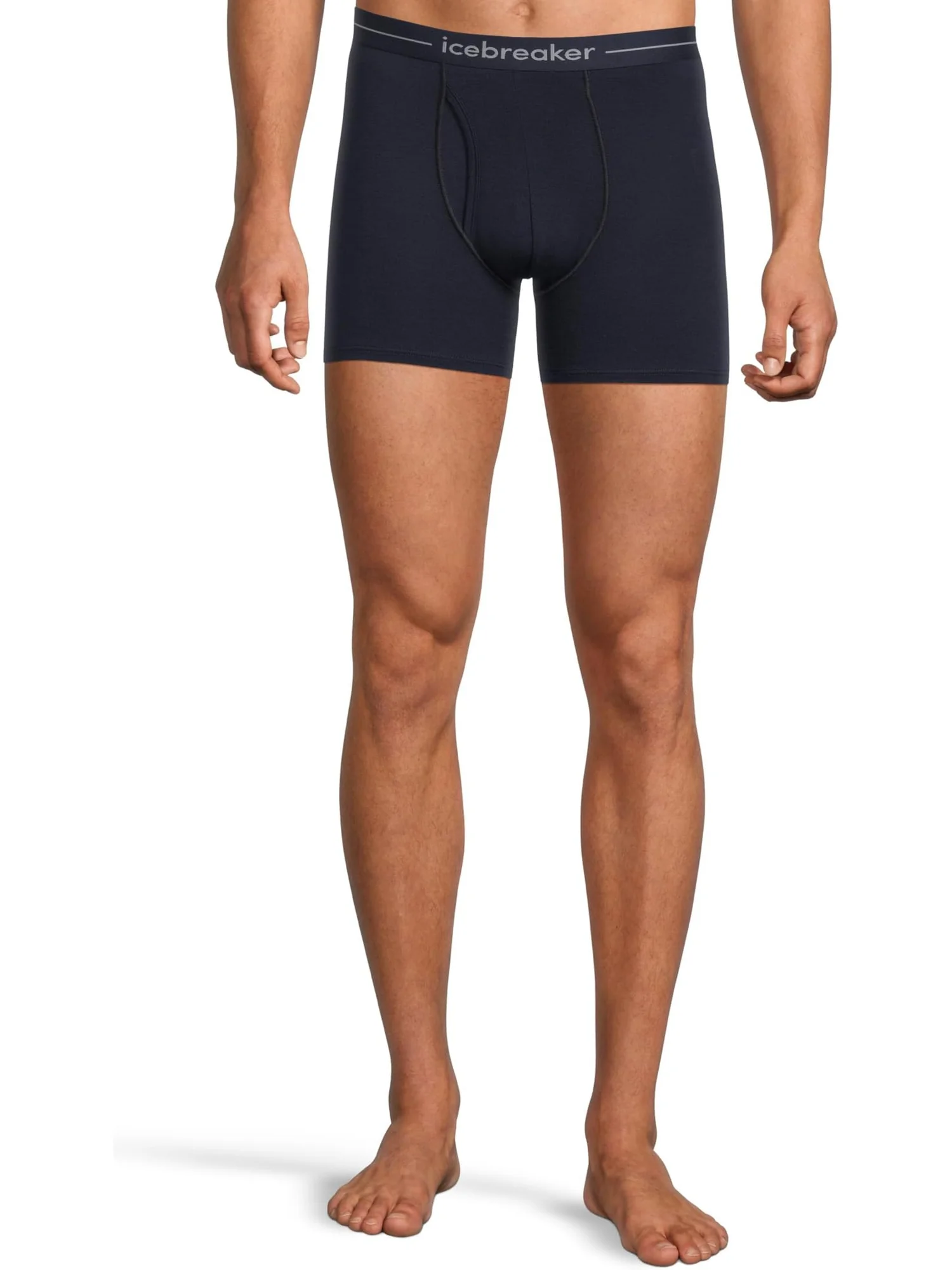Боксеры Icebreaker Anatomica Merino Boxers w/ Fly — синий
