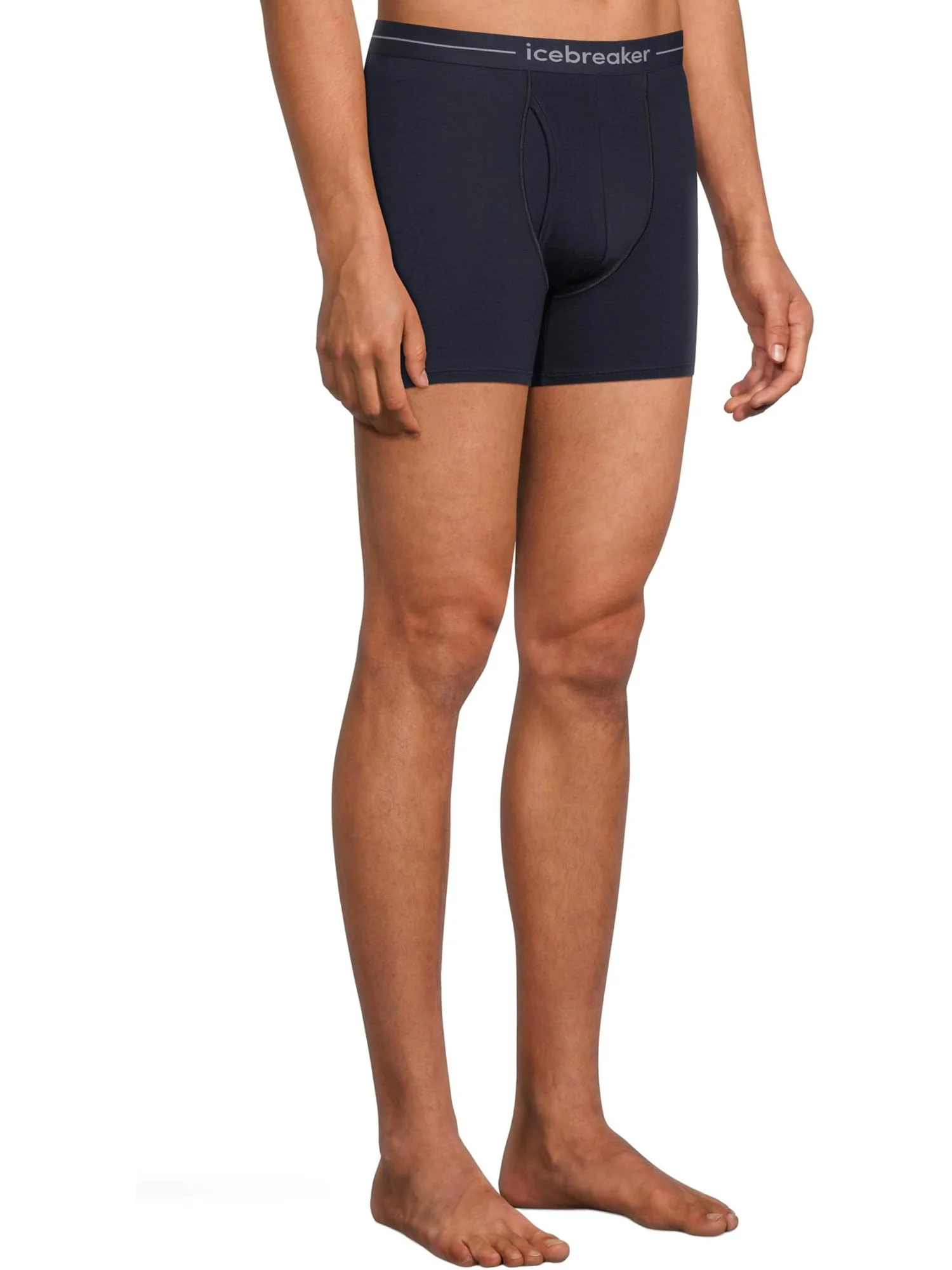 Боксеры Icebreaker Anatomica Merino Boxers w/ Fly — изображение 2 из 3, темно-синий