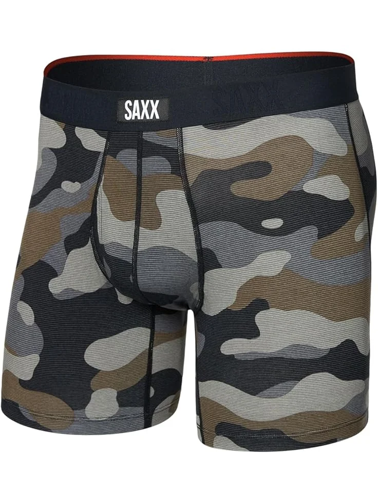 Мужские трусы SAXX UNDERWEAR Vibe Xtra Soft Comfort Boxer Brief Fly — изображение 1 из 3, мульти