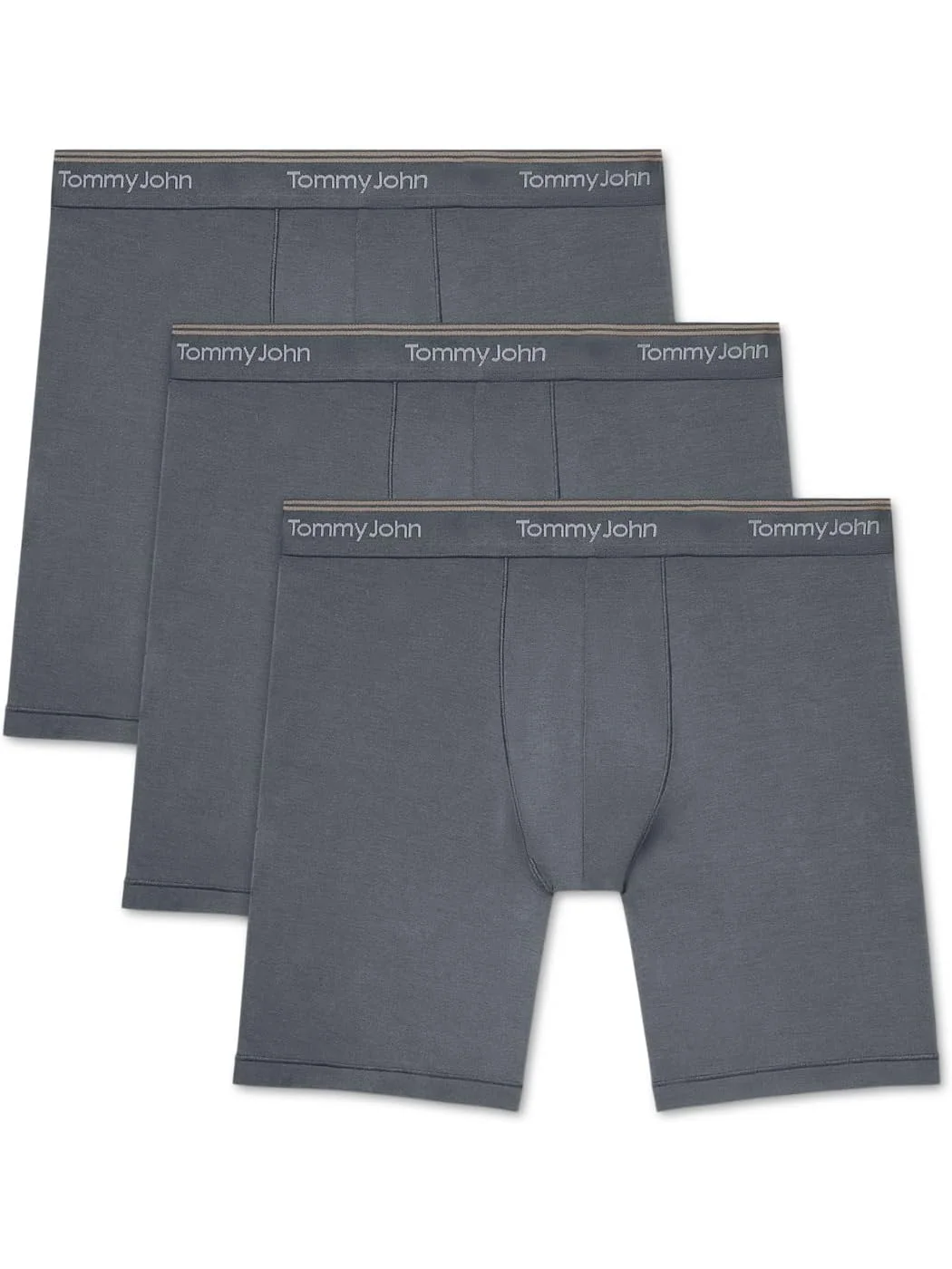 Боксеры Tommy John Ultra Soft Flex 6" Boxer Brief 3-Pack, цвет Turbulence