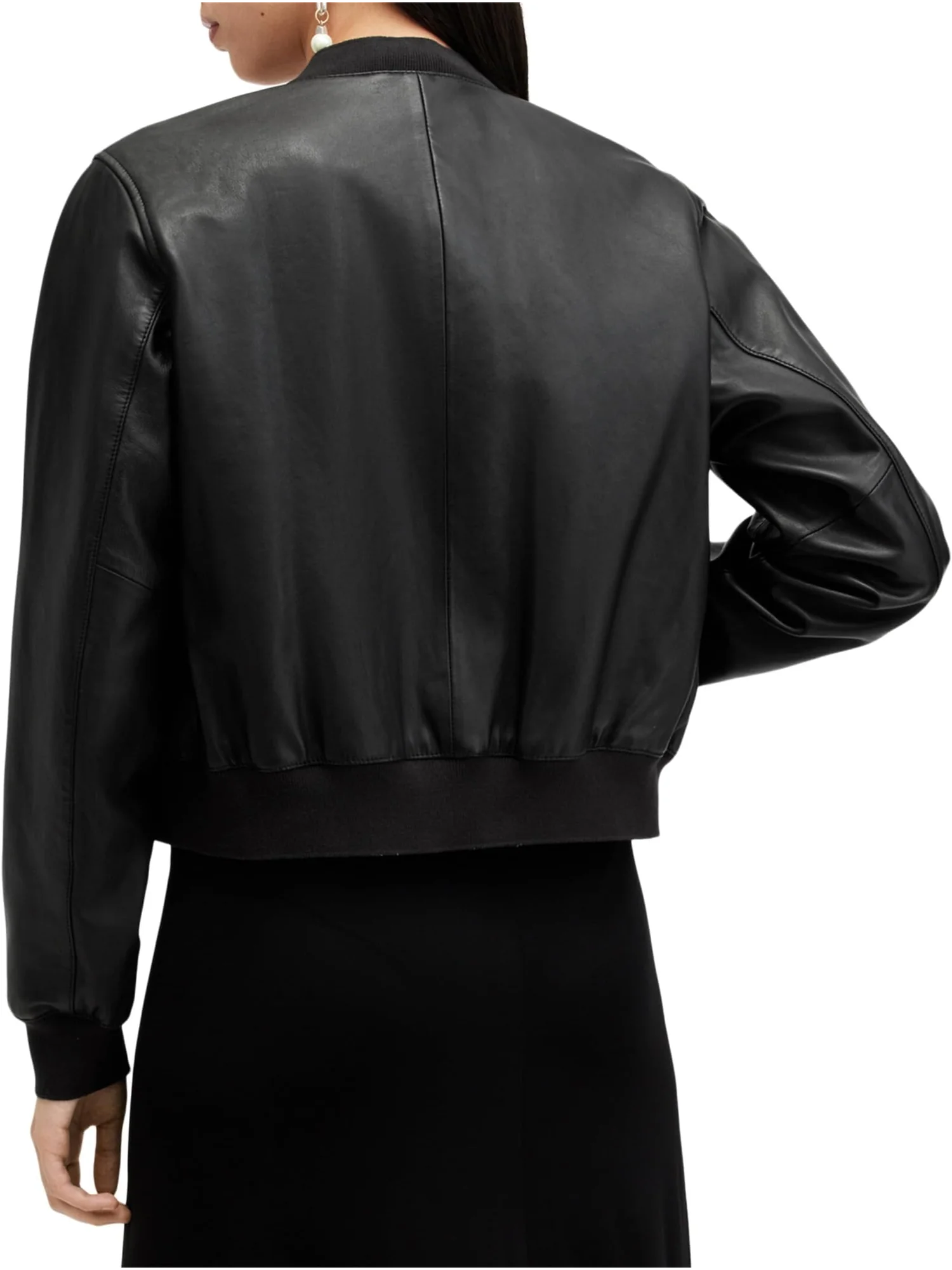 Бомбер AllSaints Orten Bomber — изображение 2 из 3, черный