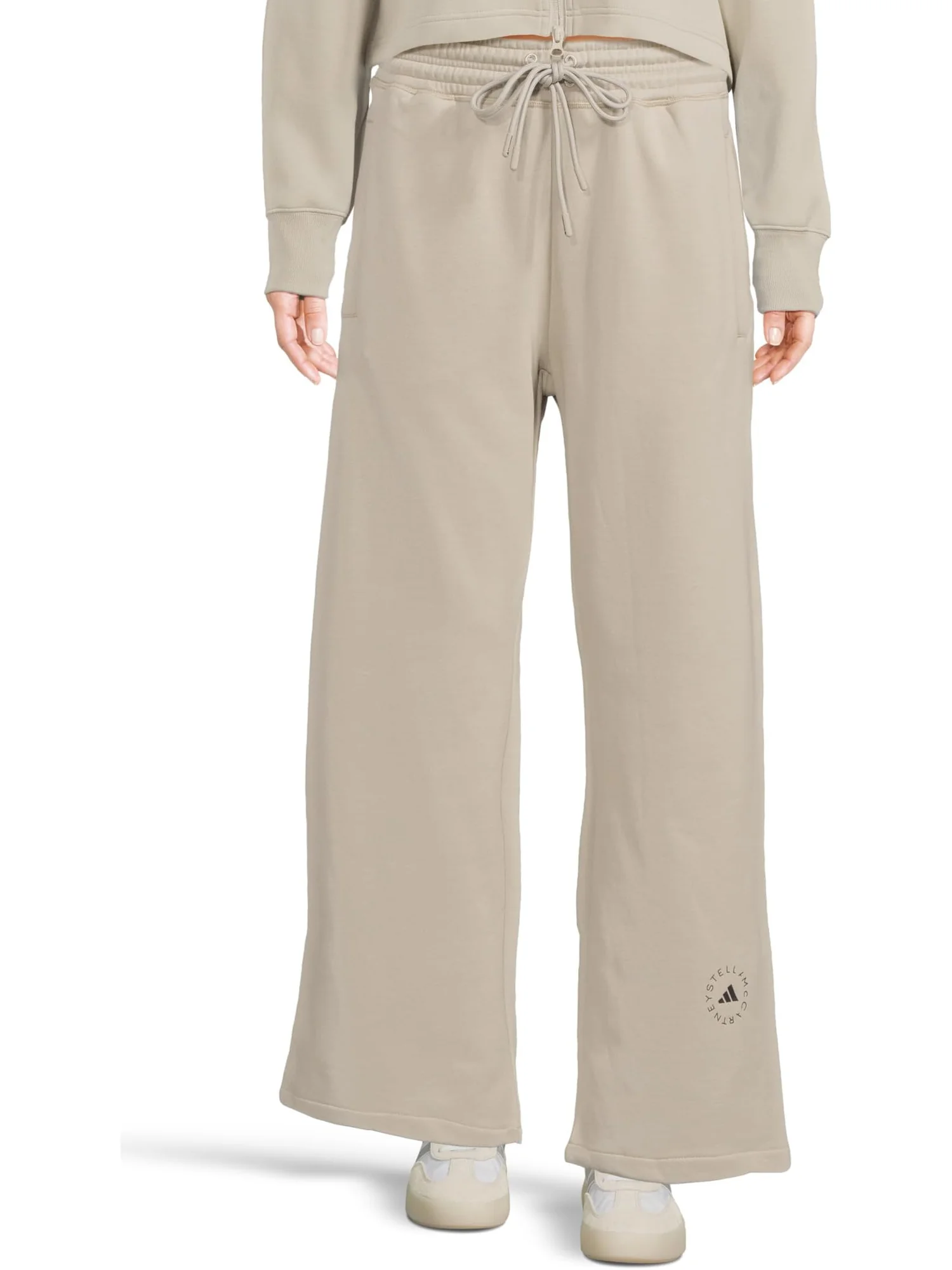 Брюки adidas by Stella McCartney Straight Leg Pants JW4662 — изображение 1 из 5, серый