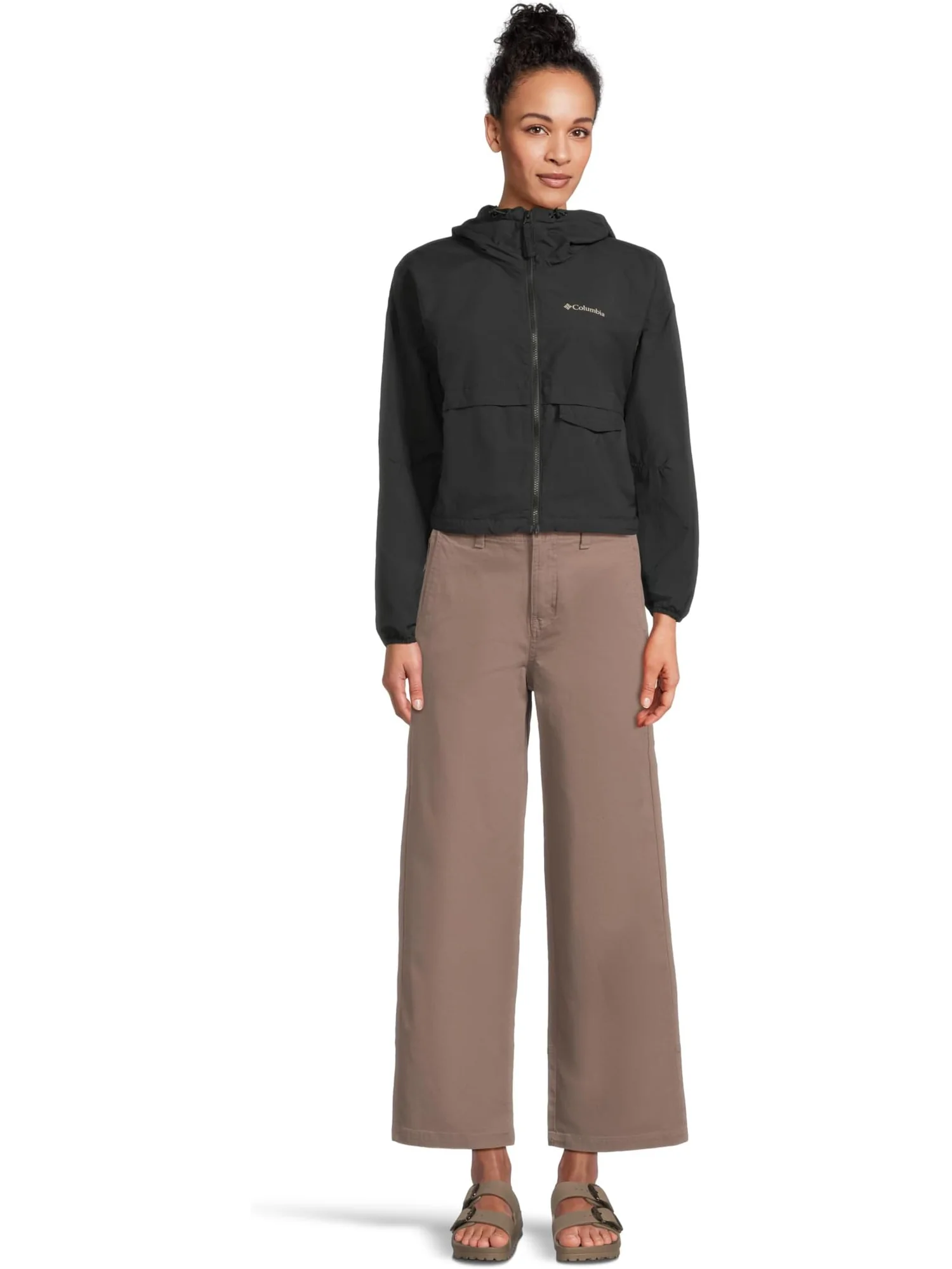 Брюки Columbia Roc Wide Leg Pant — изображение 5 из 5, железный