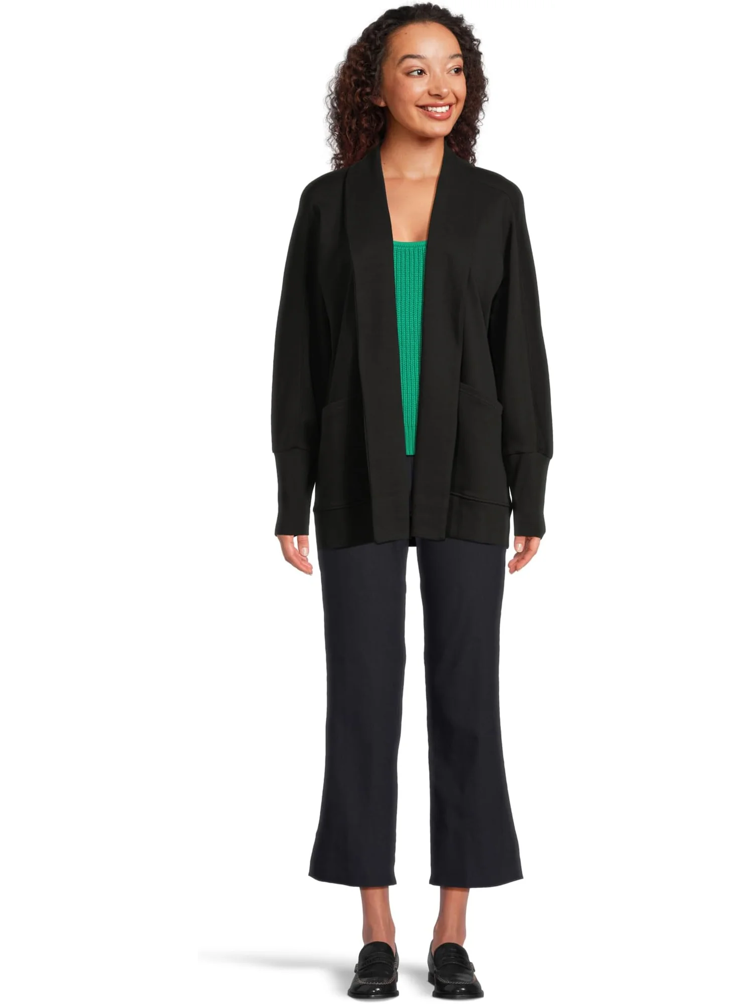 Брюки Krazy Larry Women's Pull-On Wide Ankle — изображение 5 из 5, темно-синий