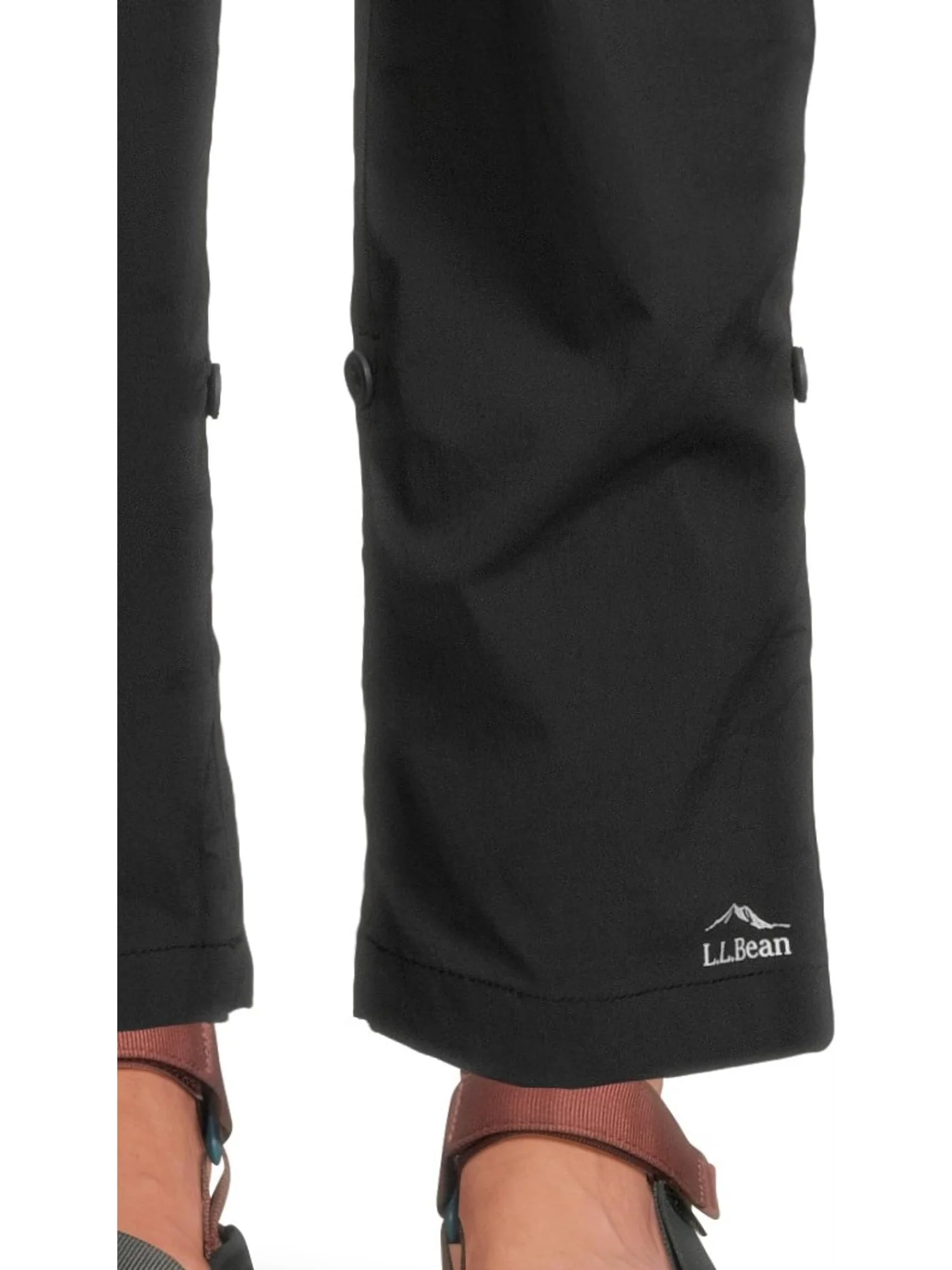 Брюки L.L.Bean Access Trail Straight Leg Pants — изображение 4 из 5, черный