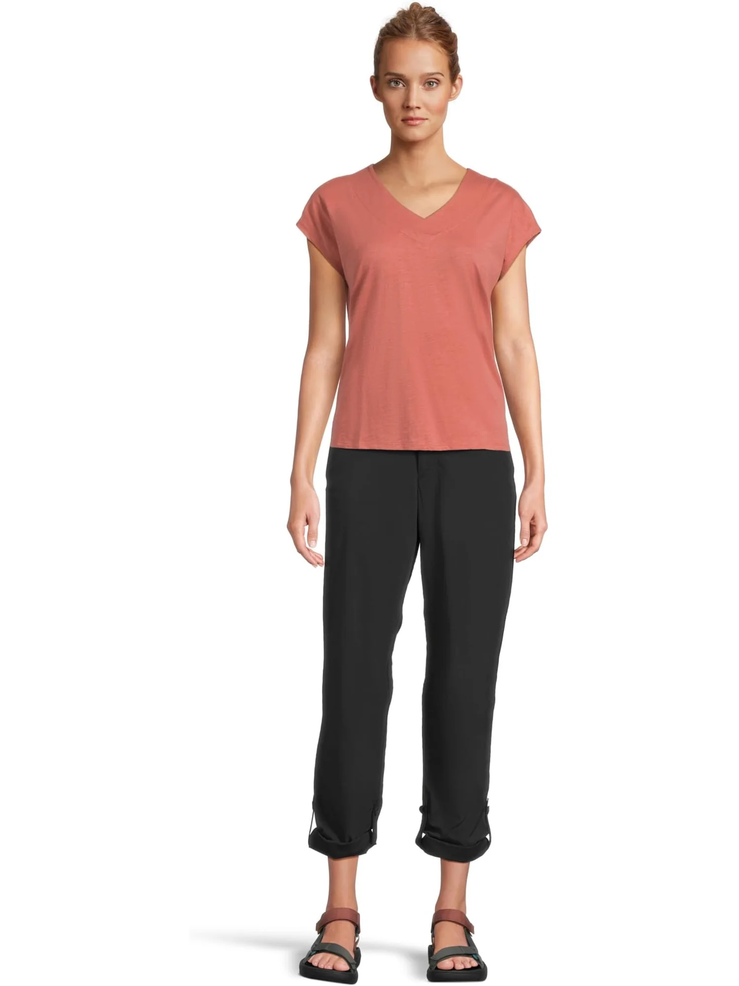 Брюки L.L.Bean Access Trail Straight Leg Pants — изображение 5 из 5, черный
