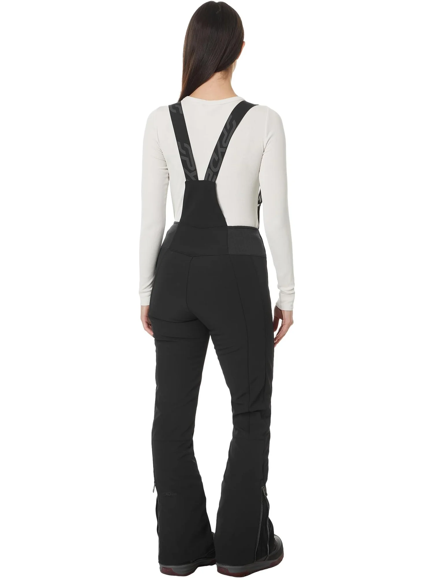 Брюки Spyder Strutt Bib Softshell Pants — изображение 2 из 3, черный