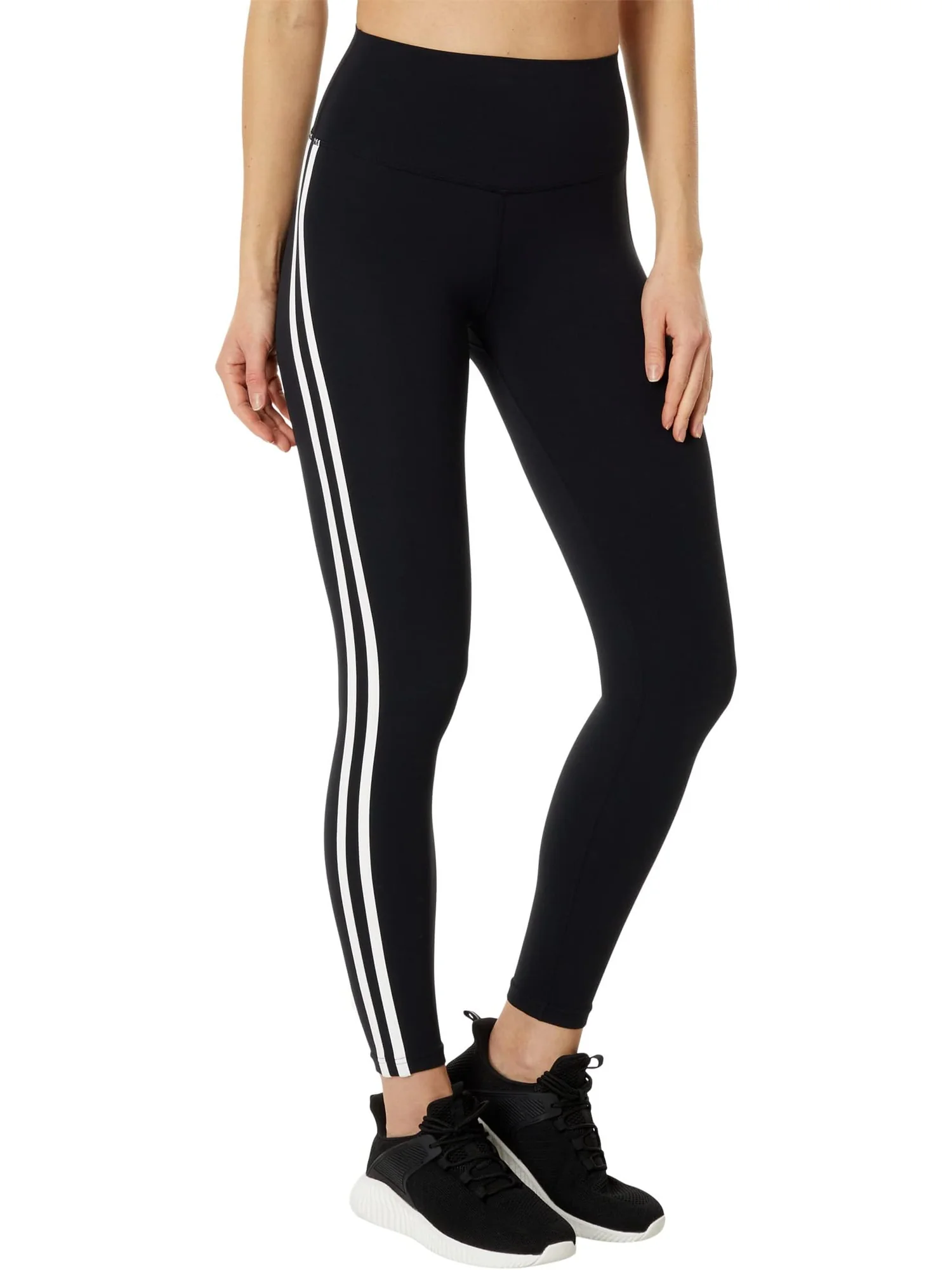 Брюки Splits59 Ella High-Waist Airweight 7/8 Leggings — изображение 1 из 4, черный/белый