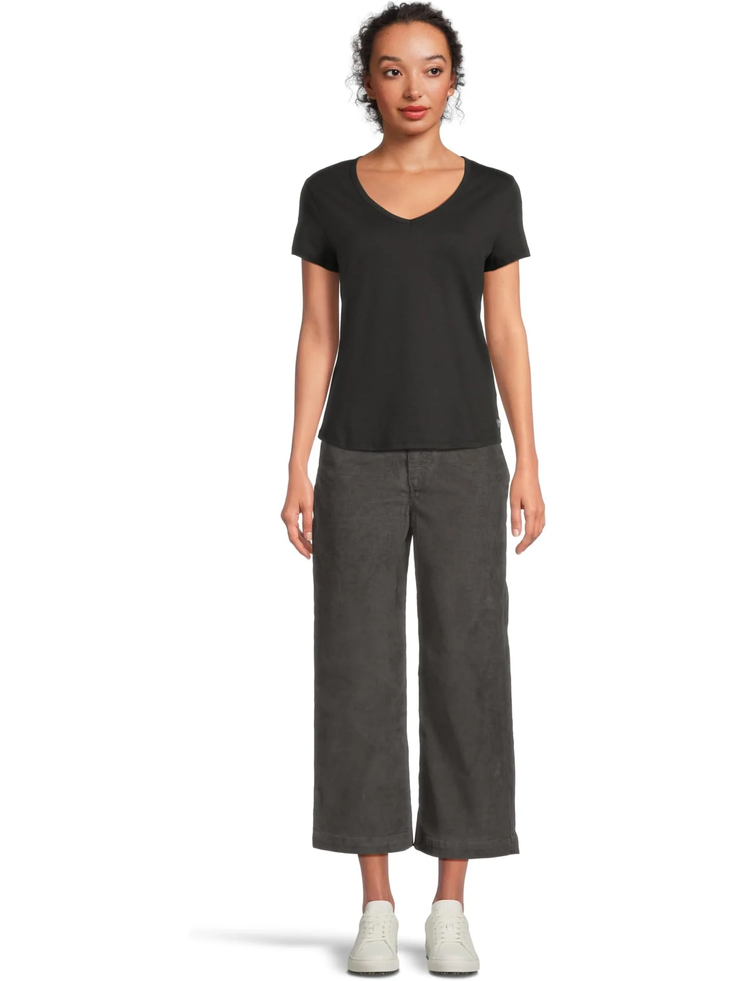 Брюки Toad&Co Coaster Cord Wide Leg Pant — изображение 5 из 5, сажа