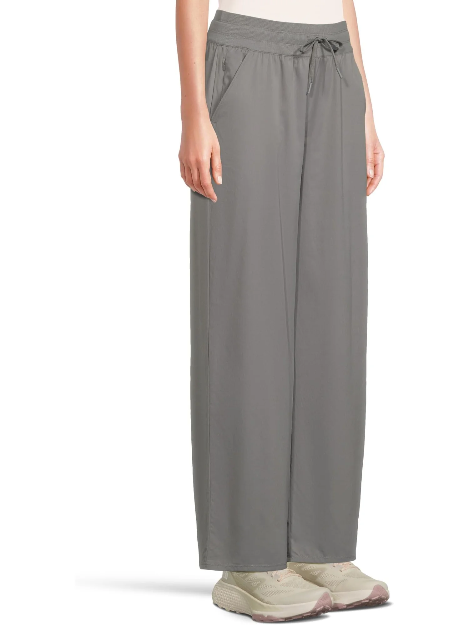 Брюки The North Face Aphrodite Arise Wide Leg Pants — изображение 2 из 5, жемчужный